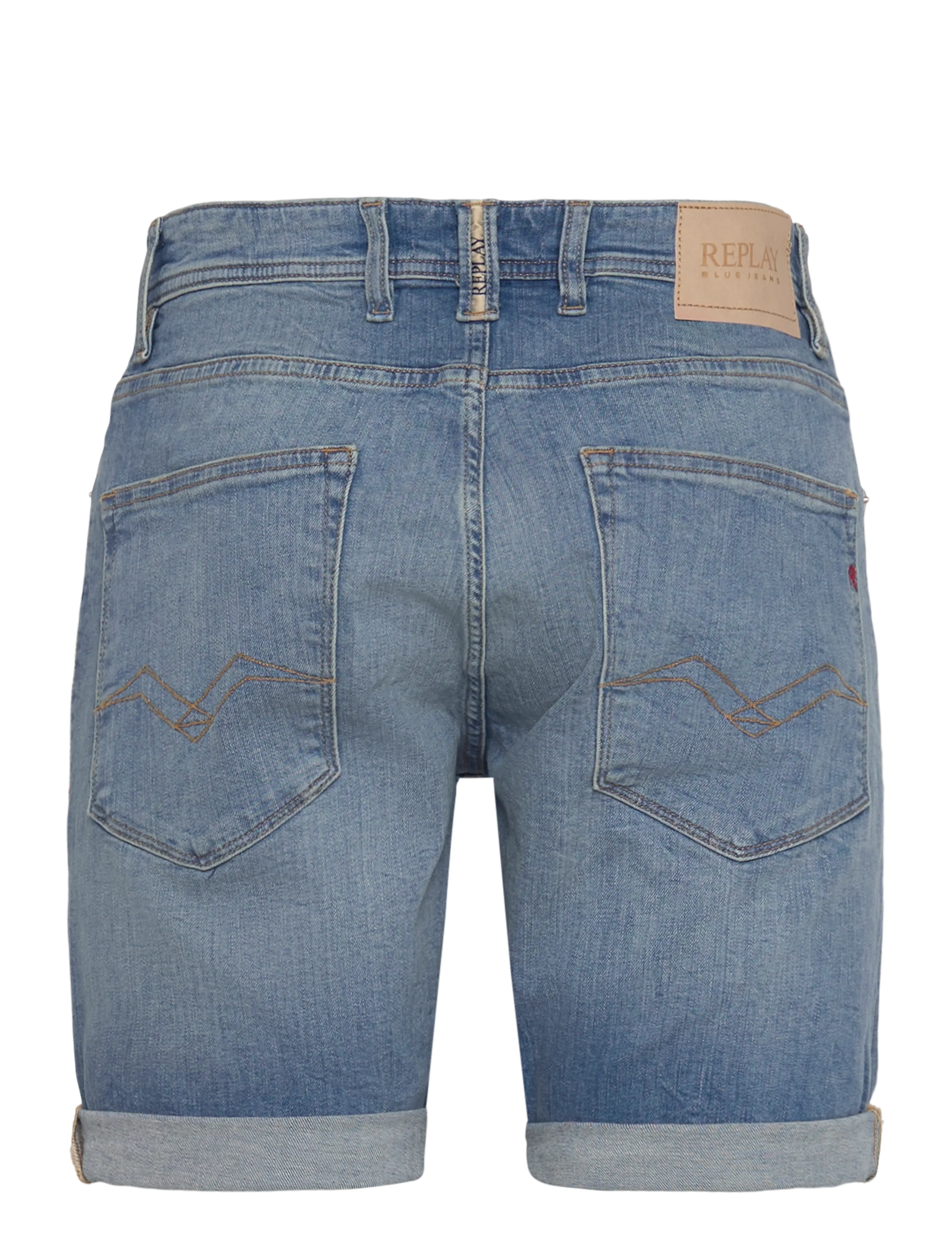 Replay - RBJ.981 SHORT Shorts TAPERED 573 ECO PLUS - lühikesed teksapüksid - medium blue - 2