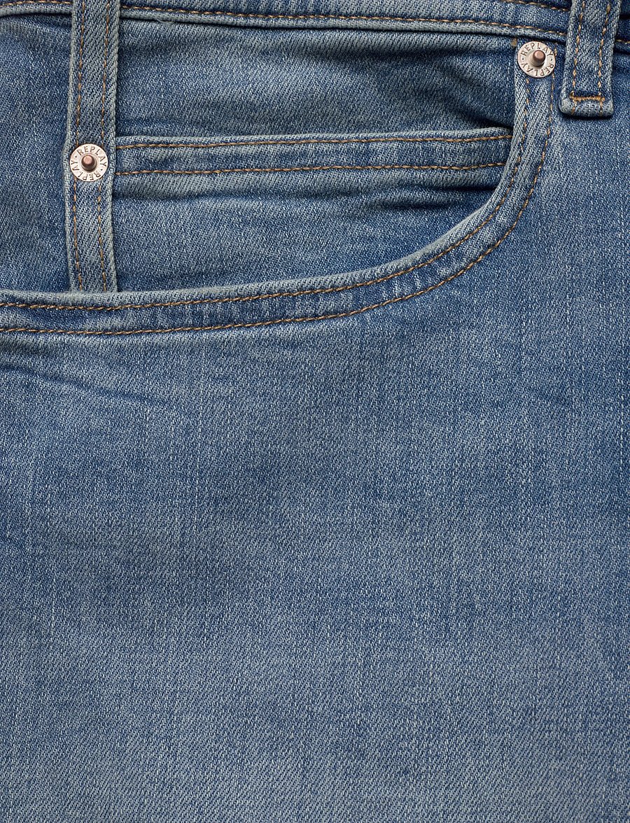 Replay - RBJ.981 SHORT Shorts TAPERED 573 ECO PLUS - jeans shorts - medium blue - 4