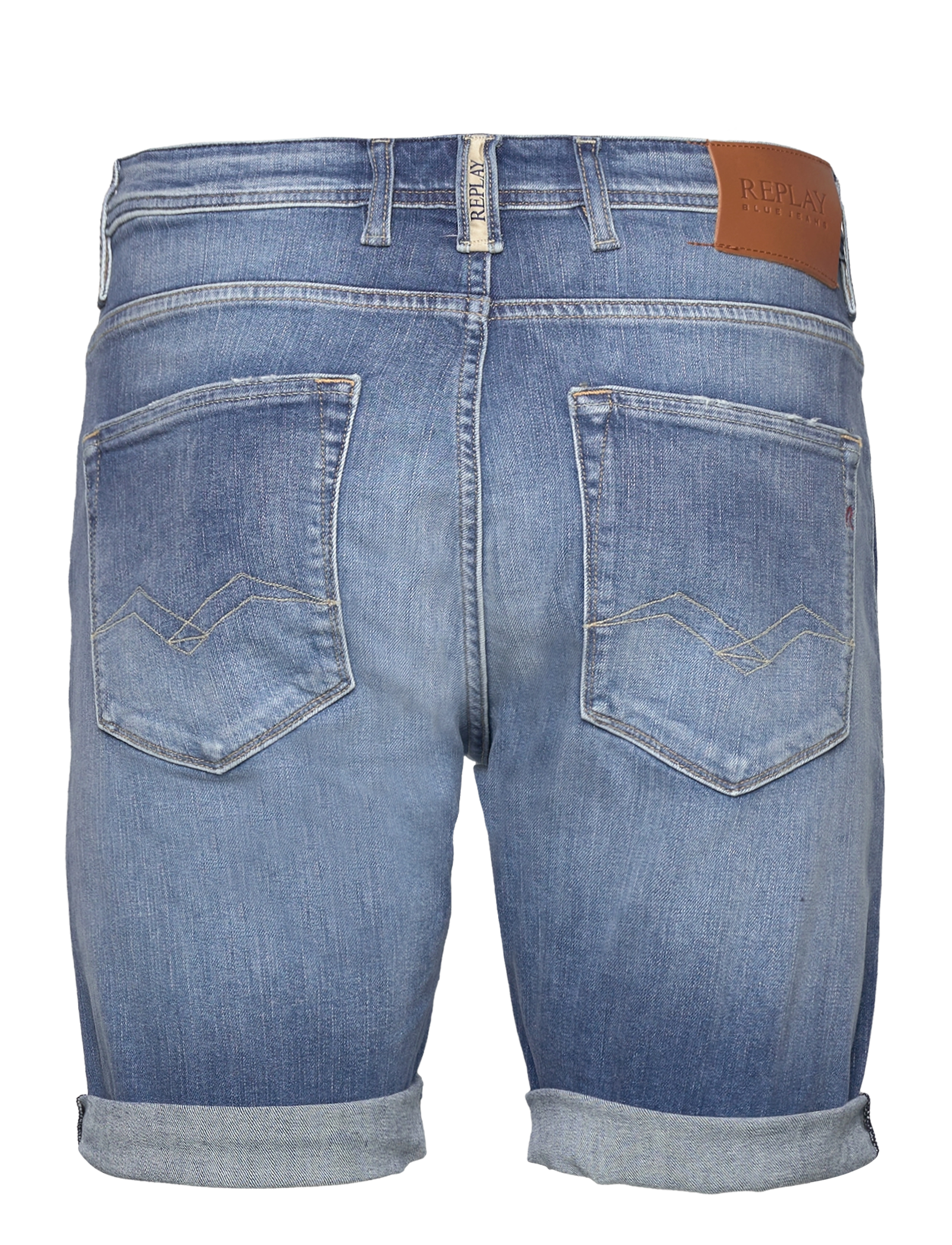Replay - RBJ.901 SHORT Shorts TAPERED 573 ONLINE - blue - 1