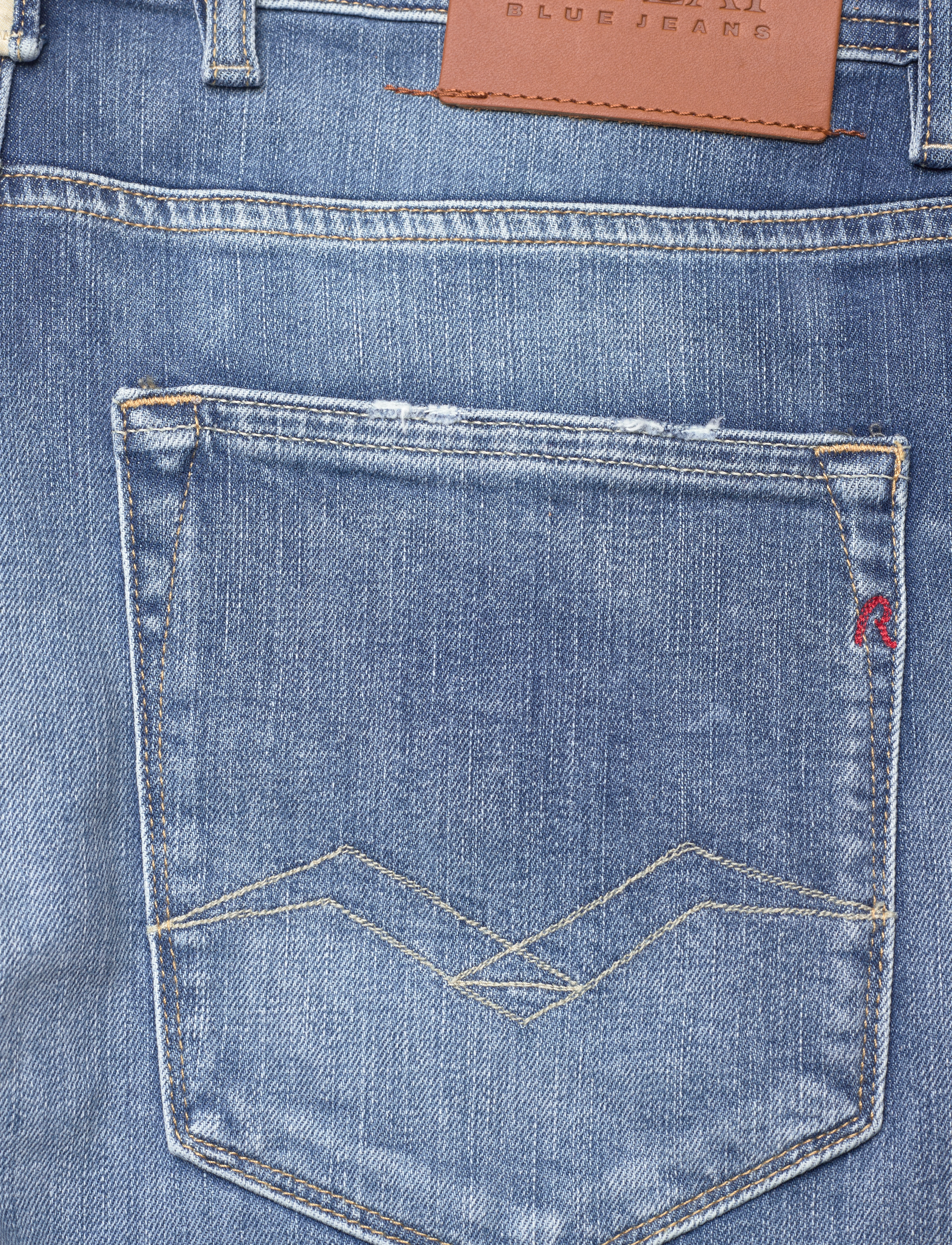 Replay - RBJ.901 SHORT Shorts TAPERED 573 ONLINE - blue - 4