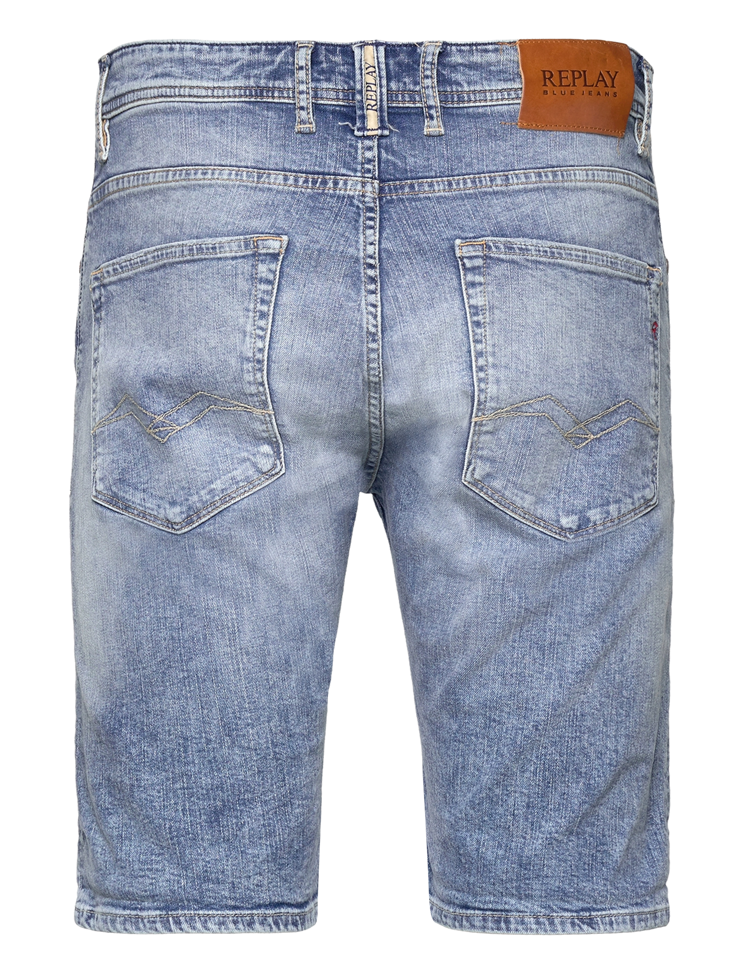 Replay - RBJ.901 SHORT Shorts TAPERED 573 ONLINE - blue - 1