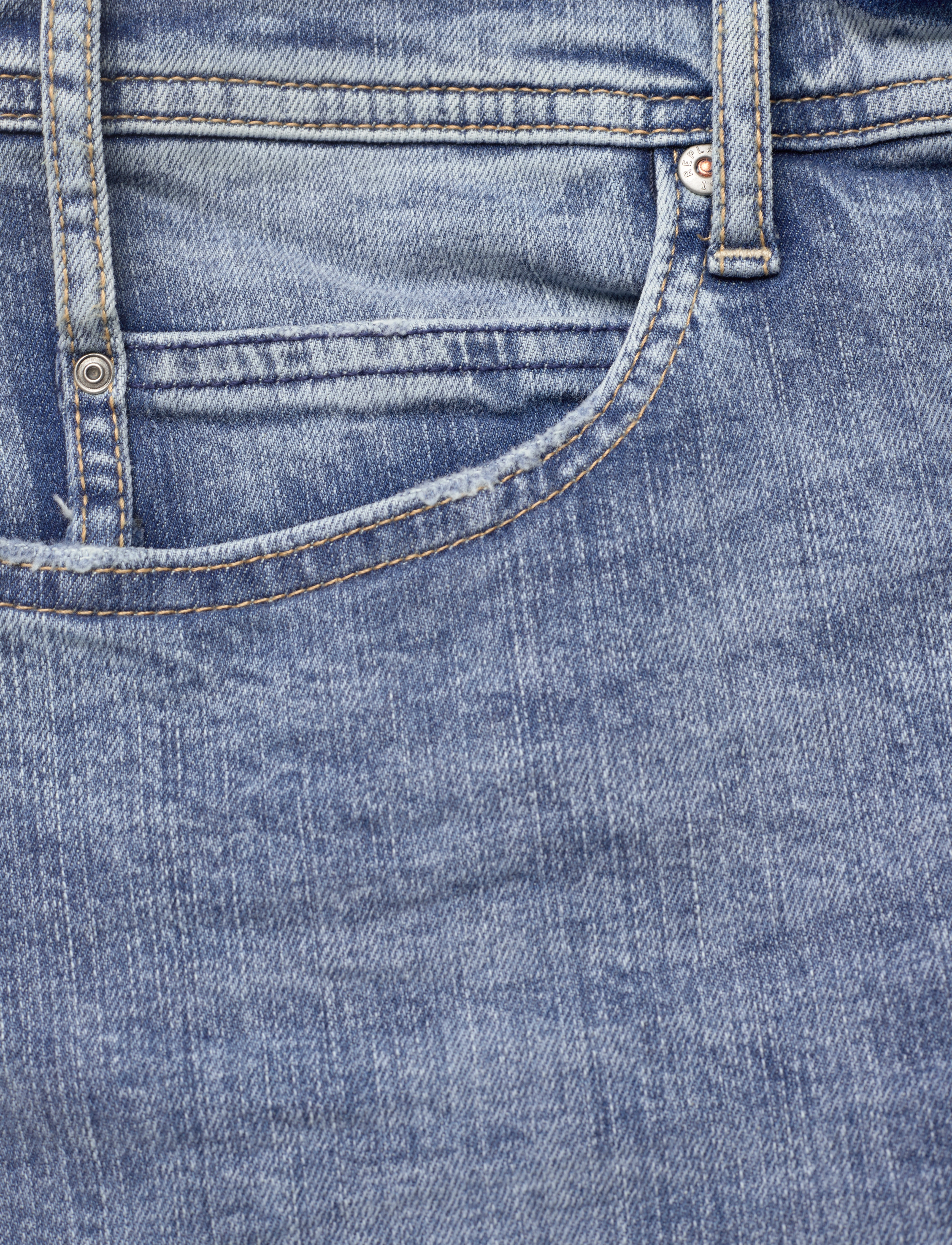 Replay - RBJ.901 SHORT Shorts TAPERED 573 ONLINE - blue - 2
