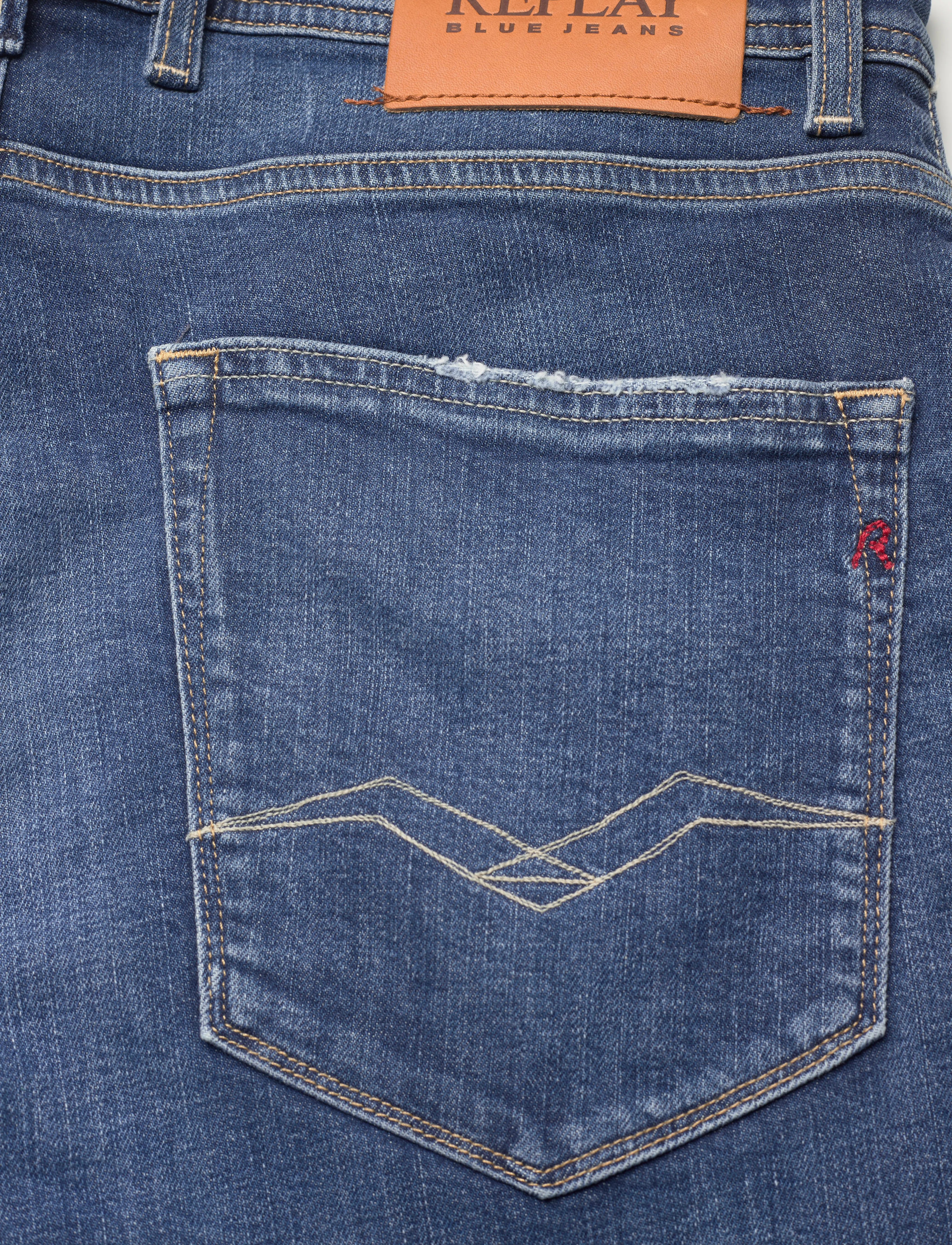 Replay - RBJ.981 SHORT Shorts TAPERED 573 ONLINE - blue - 4