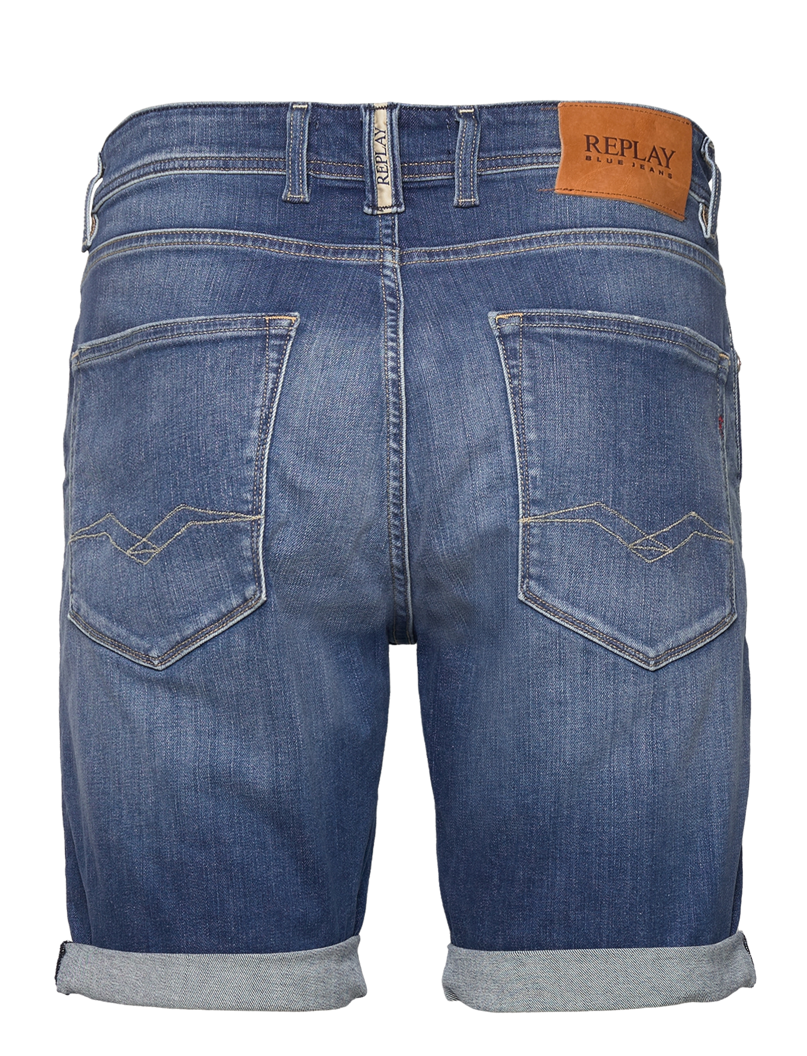 Replay - RBJ.981 SHORT Shorts TAPERED 573 ONLINE - blue - 2