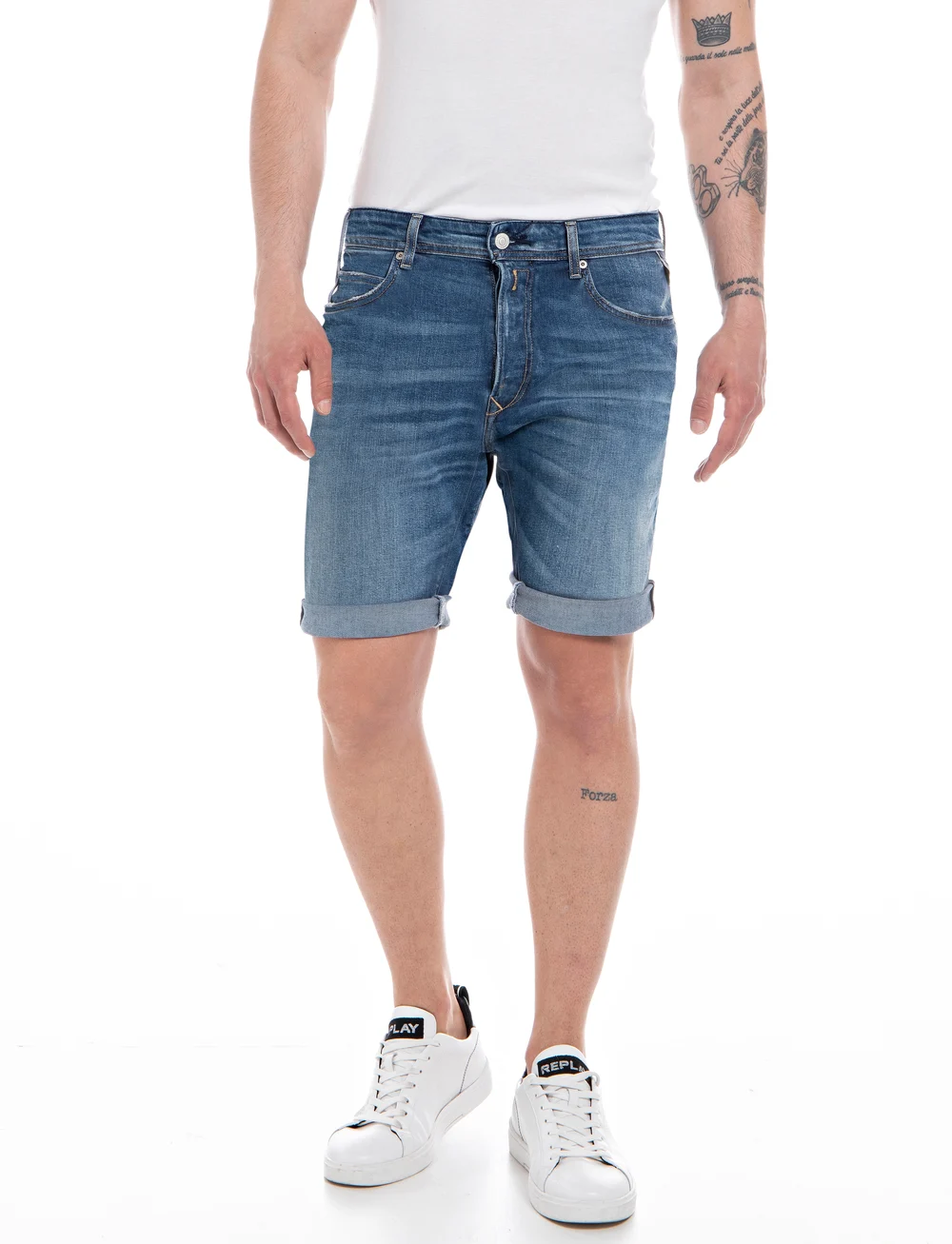 Replay Rbj.981 Short Shorts Tapered 573 Online Denim shorts Boozt