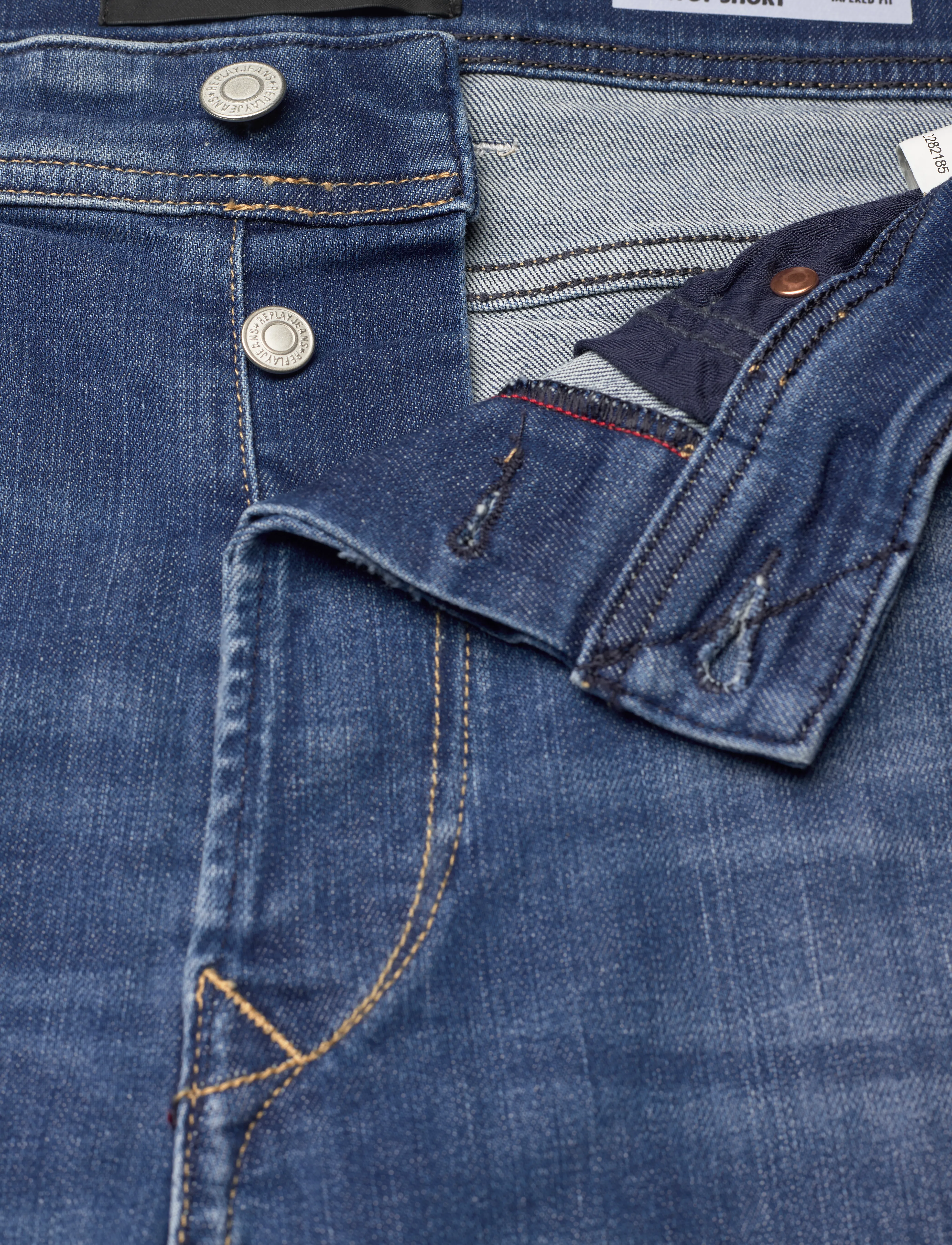 Replay - RBJ.981 SHORT Shorts TAPERED 573 ONLINE - blue - 4