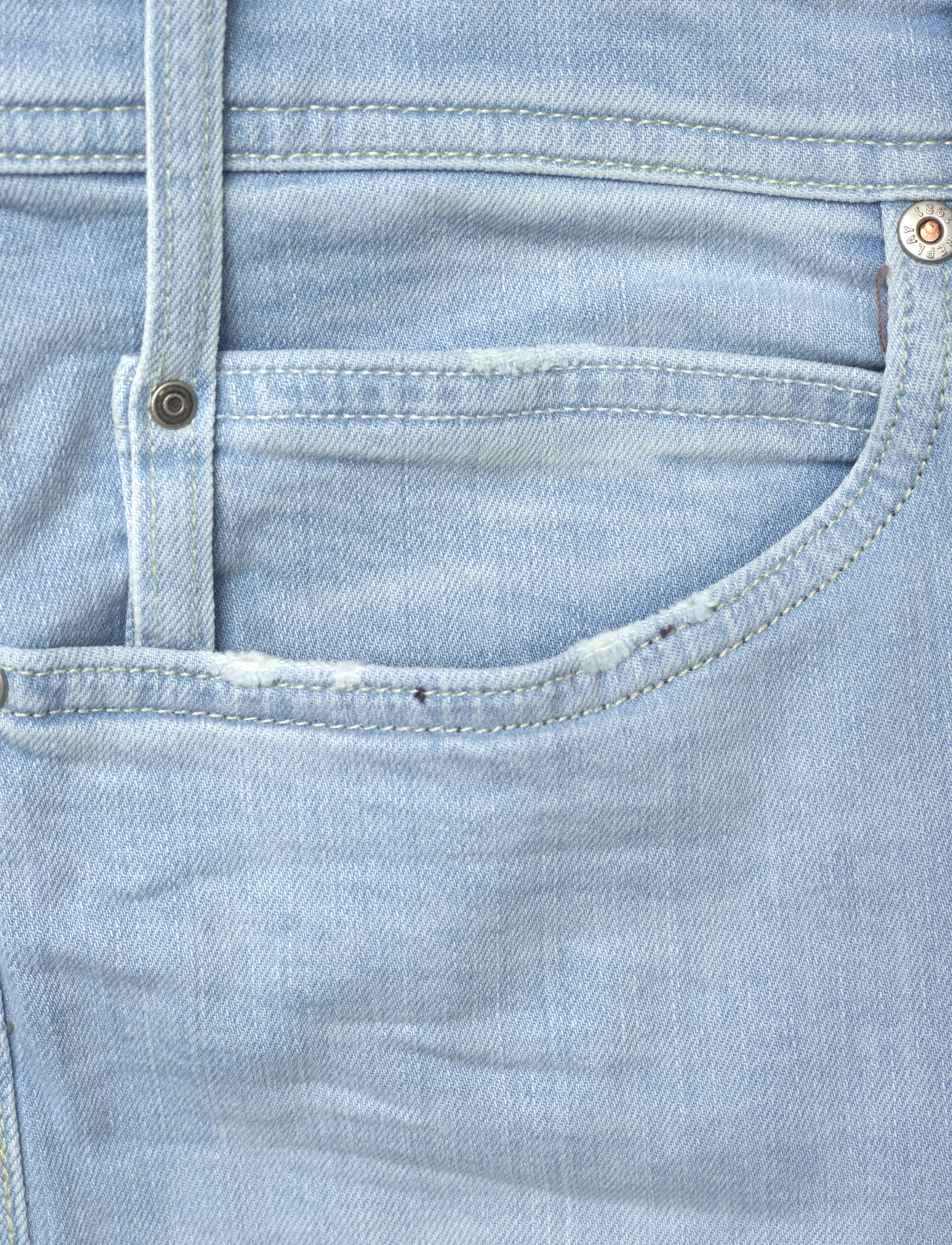 Replay - RBJ.981 SHORT Shorts TAPERED 573 ONLINE - blue - 4