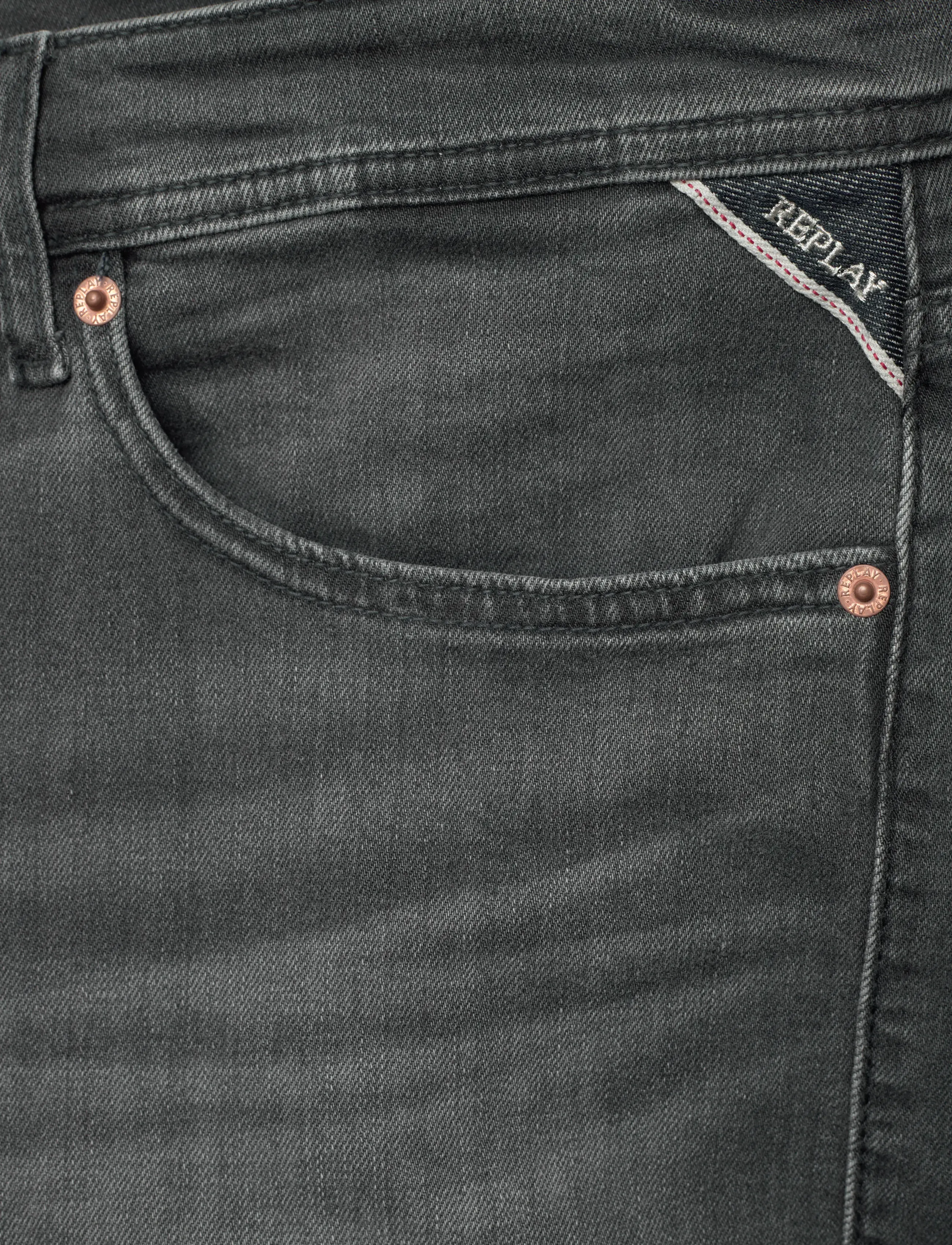 Replay - RBJ.981 SHORT Shorts TAPERED 573 ECO PLUS - gallastuttbuxur - grey - 5