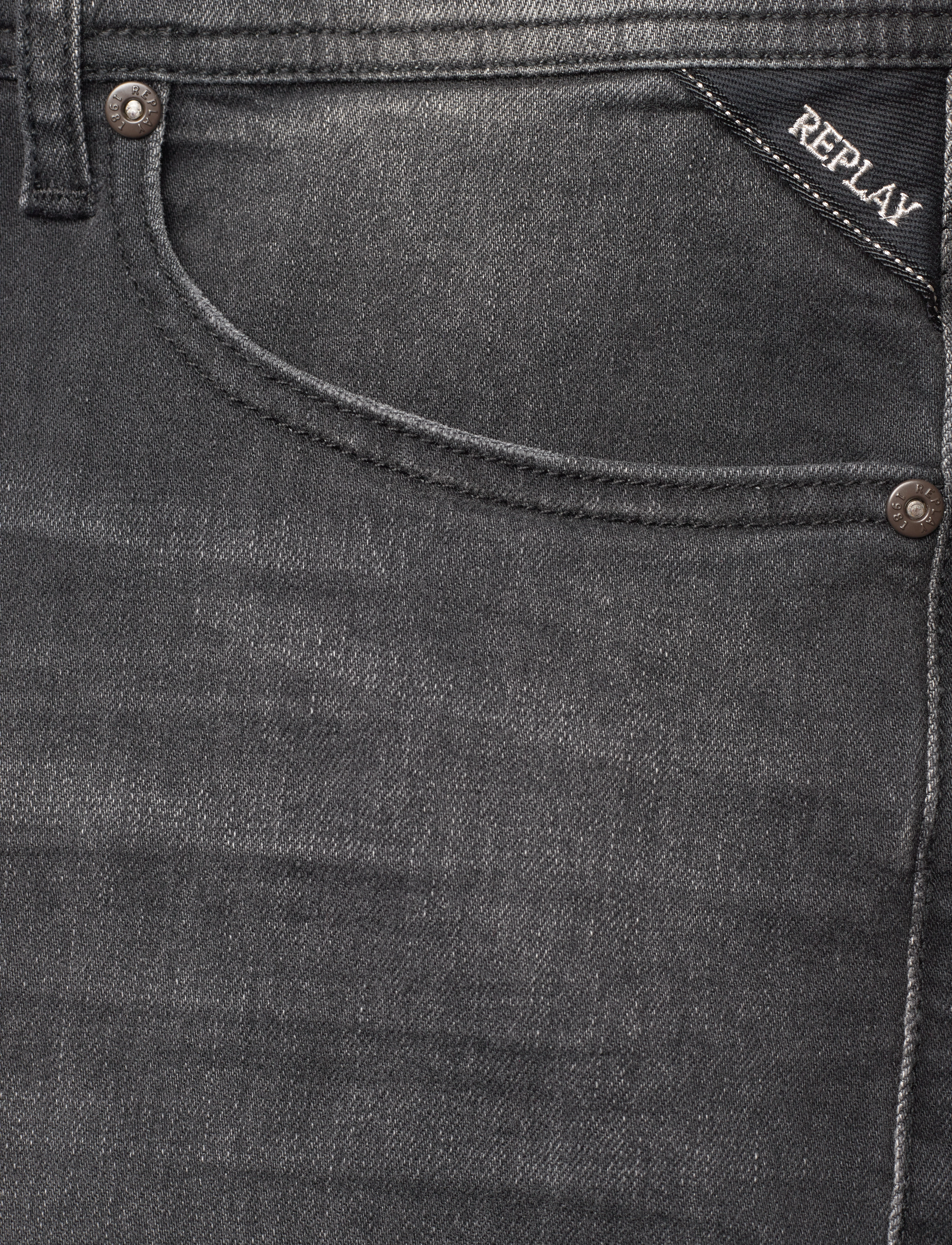 Replay - RBJ.981 SHORT Shorts TAPERED 573 ONLINE - grey - 4