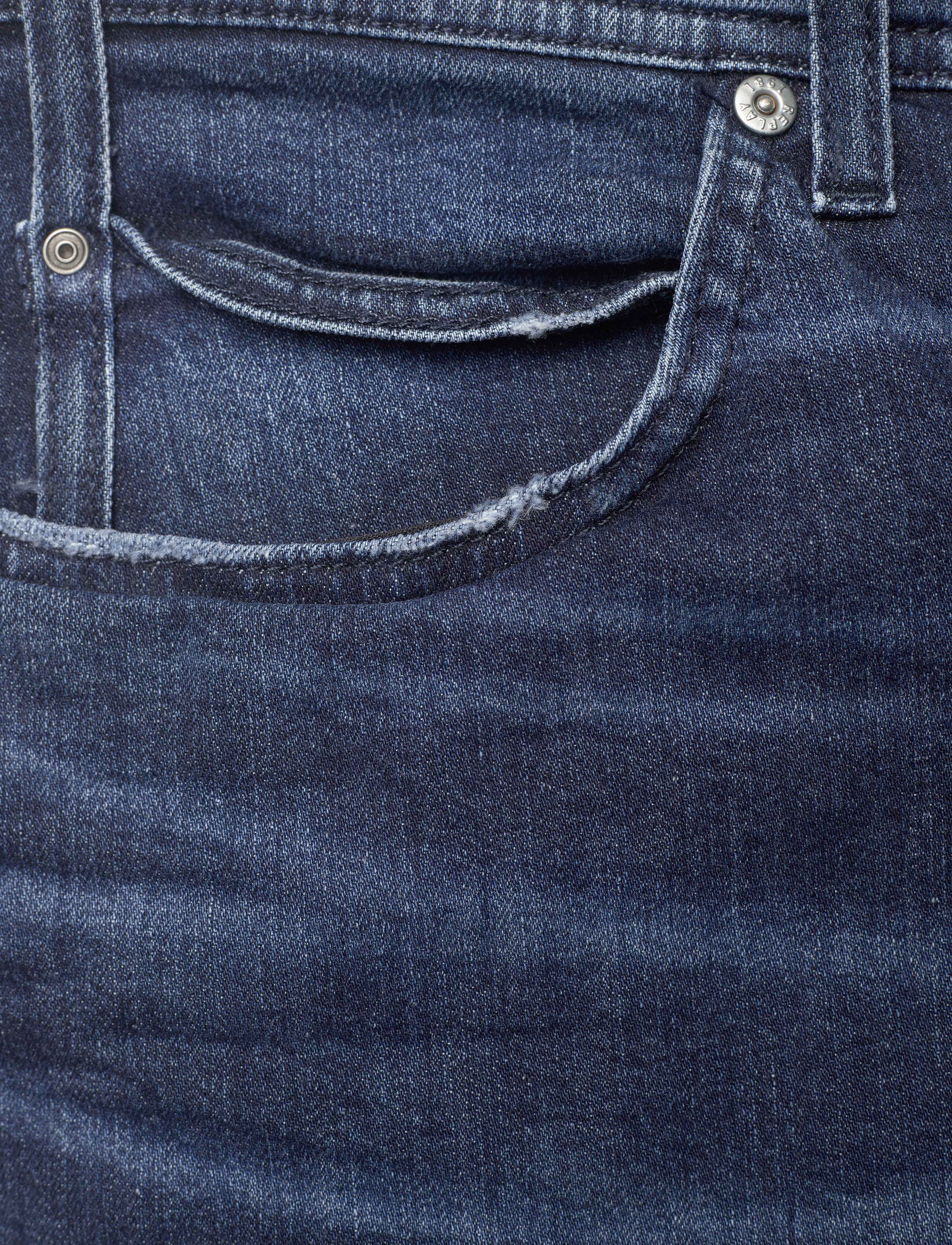Replay - RBJ.901 SHORT Shorts TAPERED 573 Clouds - dark blue - 2
