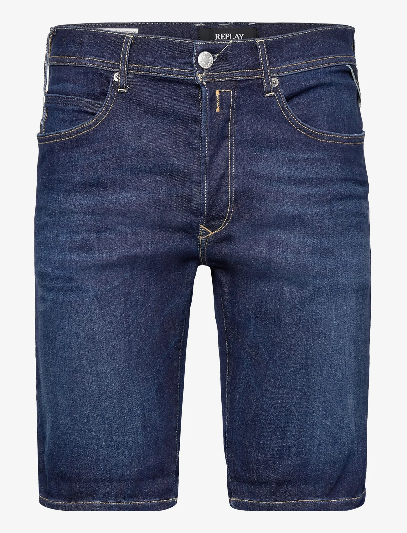 Replay - RBJ.901 SHORT Shorts TAPERED RECYCLED 360 - jeans shorts - blue - 0