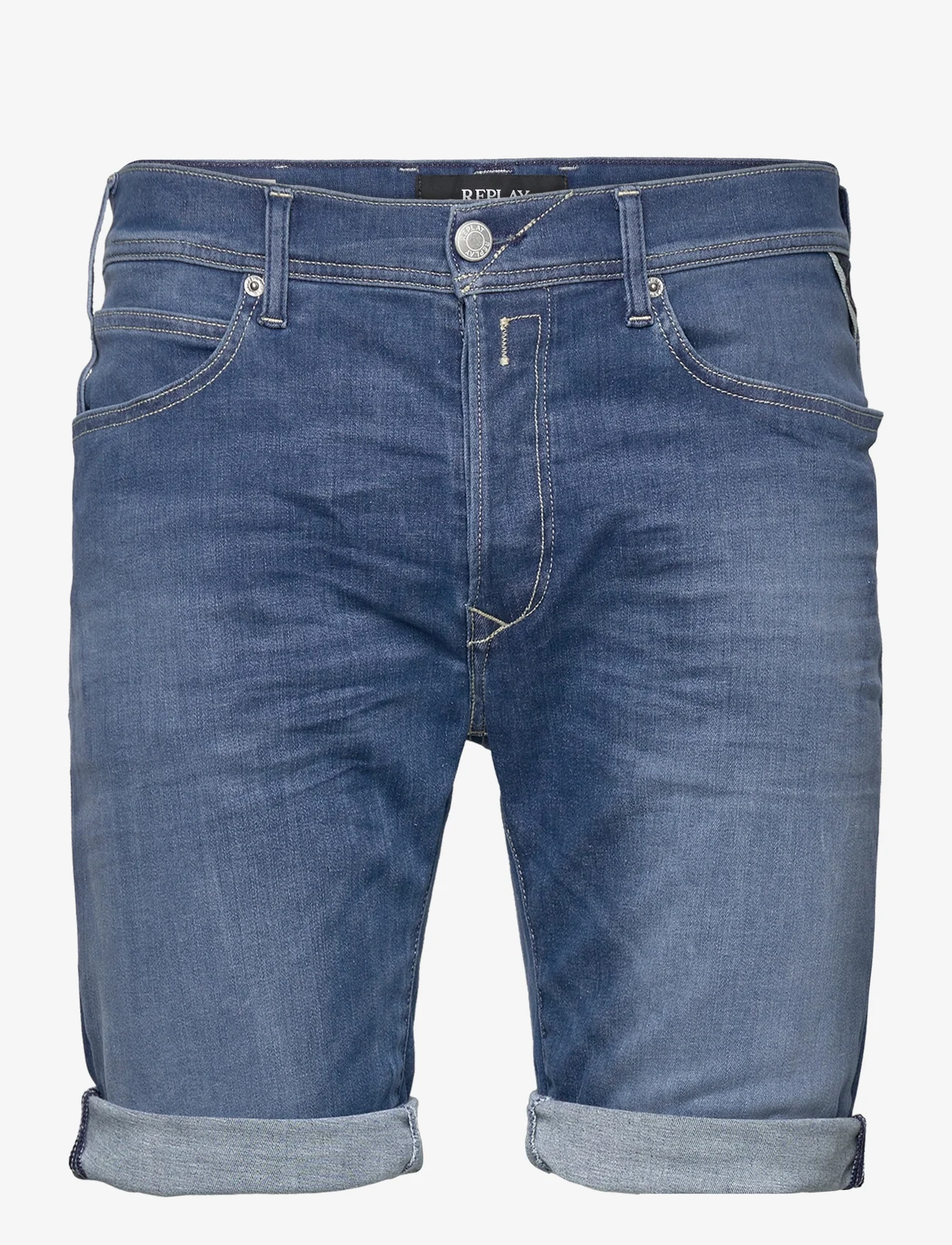 betrouwbaarheid Bijdragen Kruiden Replay Rbj.901 Short Shorts Tapered Recycled 360 (Blue), (67.73 €) | Large  selection of outlet-styles | Booztlet.com