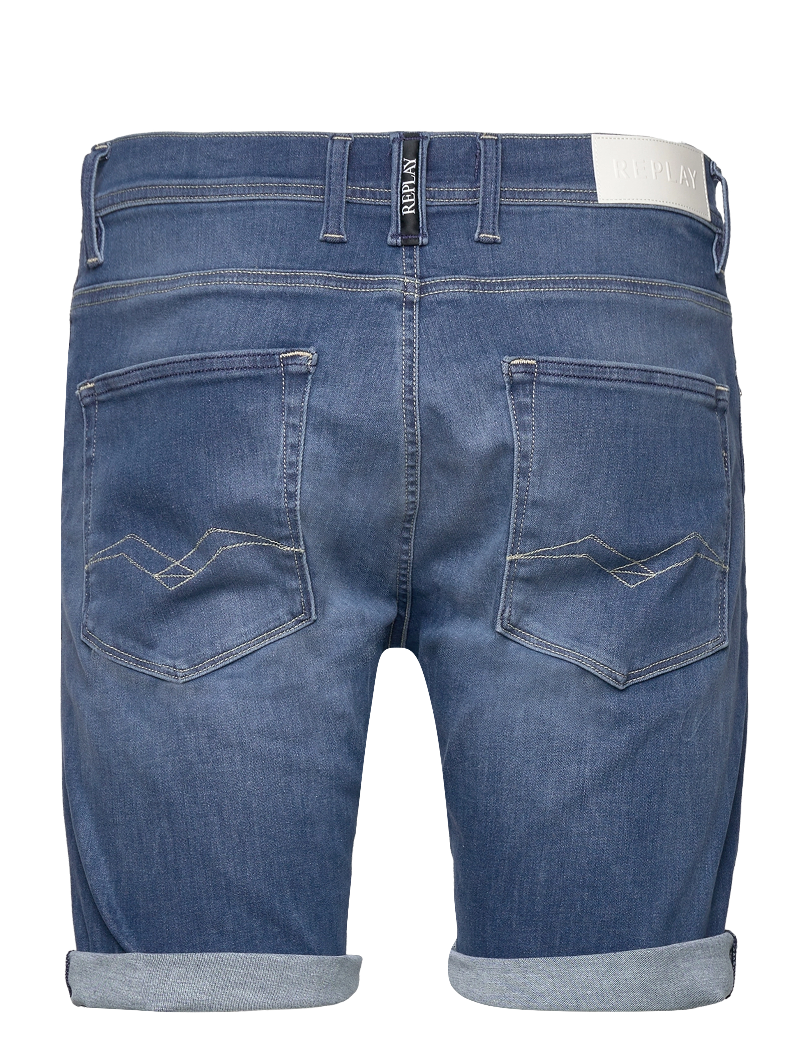 Replay - RBJ.901 SHORT Shorts TAPERED RECYCLED 360 - blue - 1