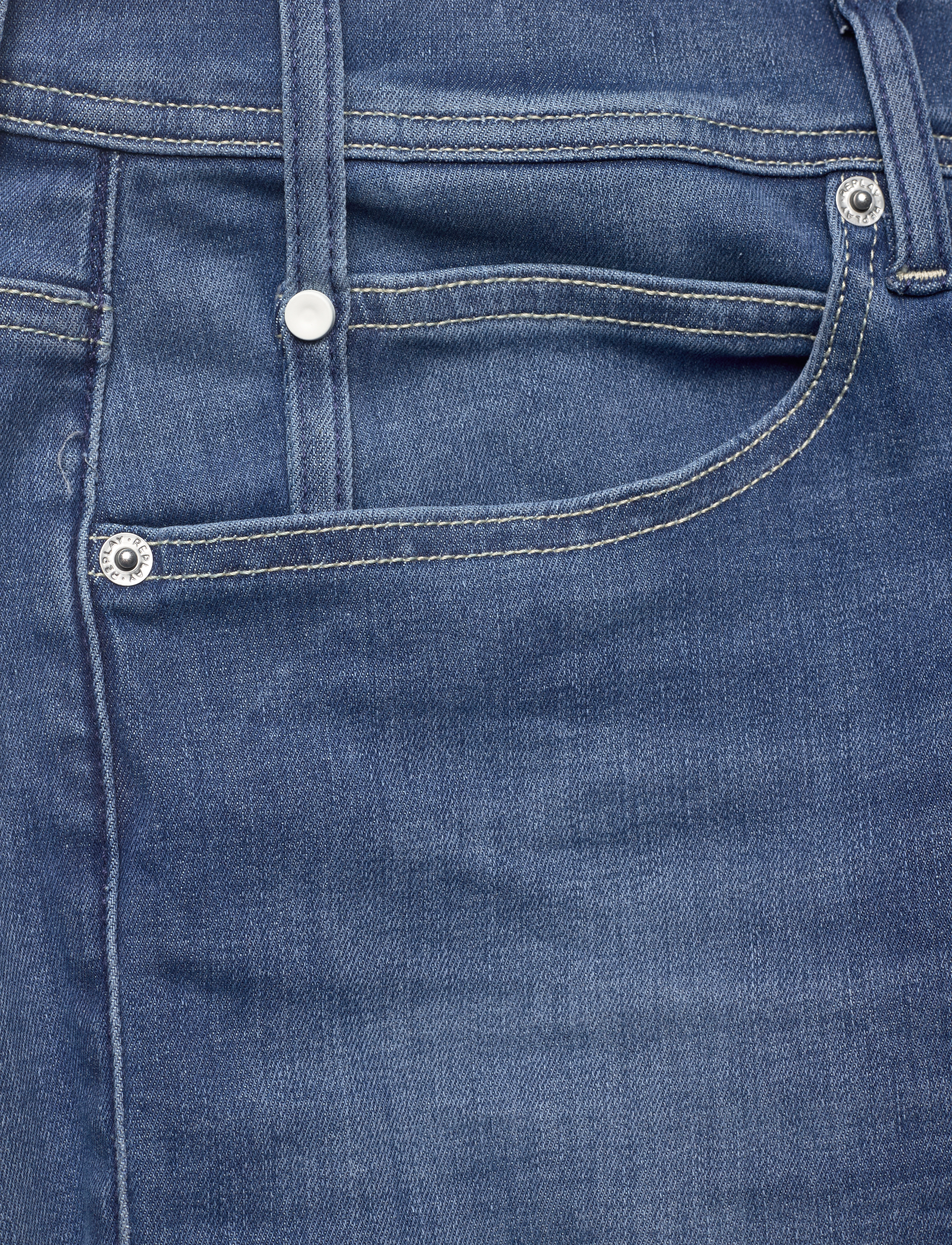 Replay - RBJ.901 SHORT Shorts TAPERED RECYCLED 360 - blue - 2