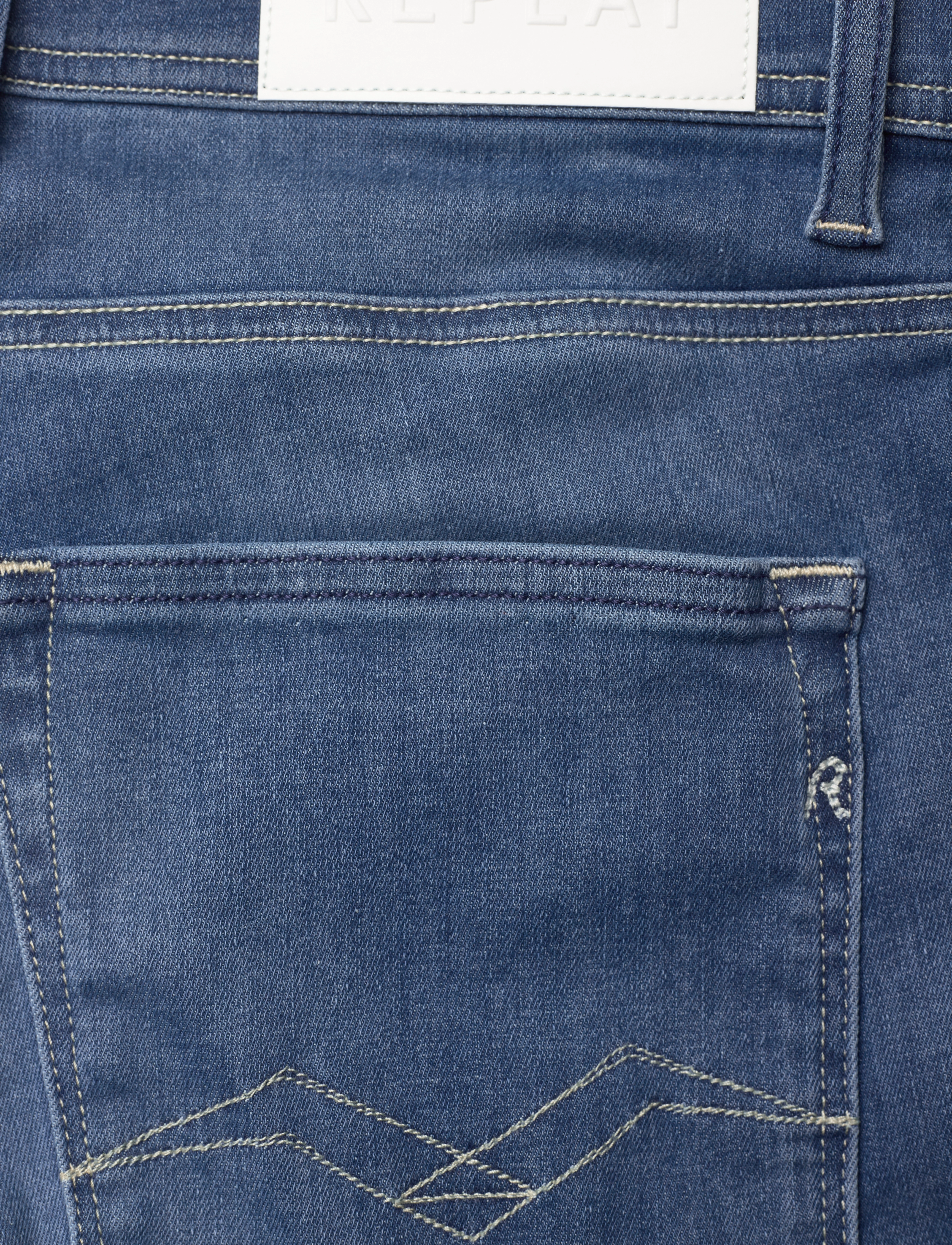 Replay - RBJ.901 SHORT Shorts TAPERED RECYCLED 360 - blue - 4