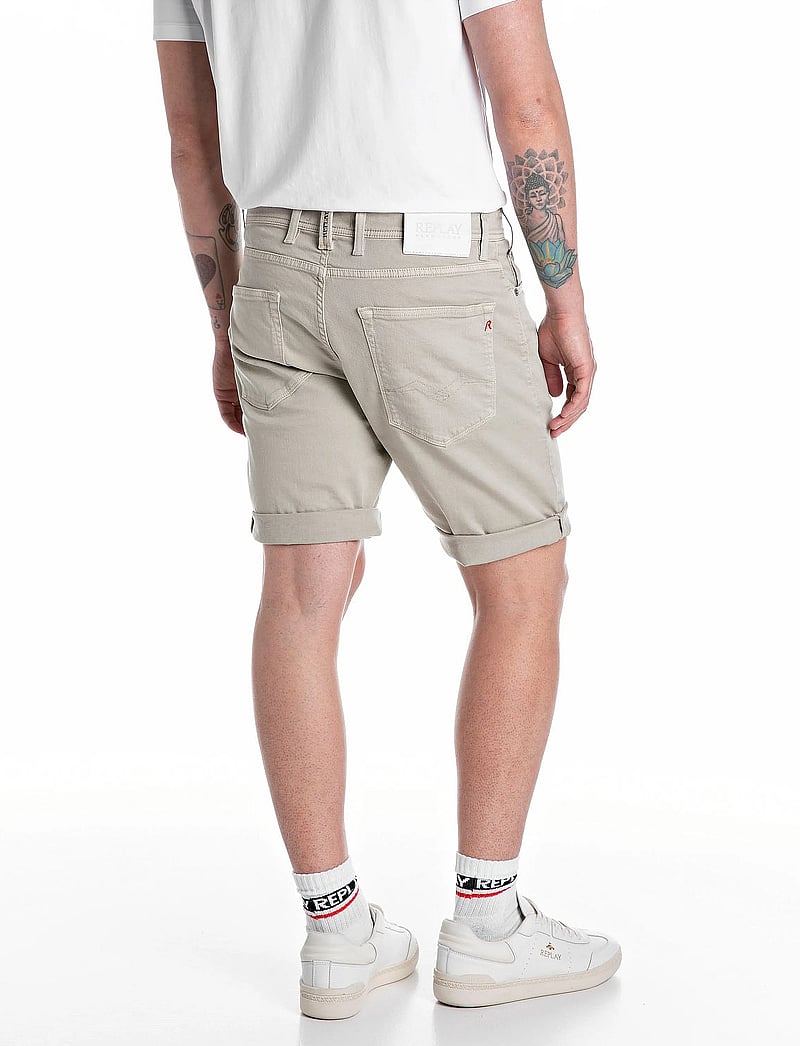 Replay - RBJ.981 SHORT Shorts TAPERED - jorts - beige - 1