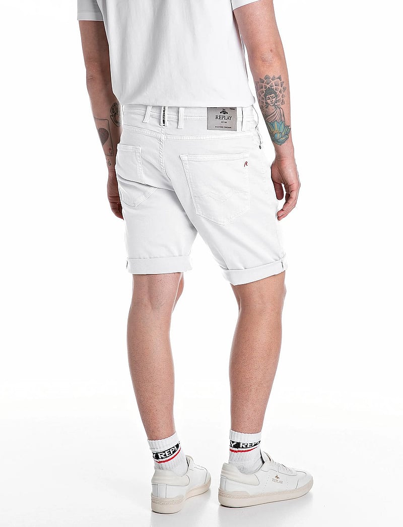 Replay - RBJ.981 SHORT Shorts TAPERED - casual shorts - white - 1