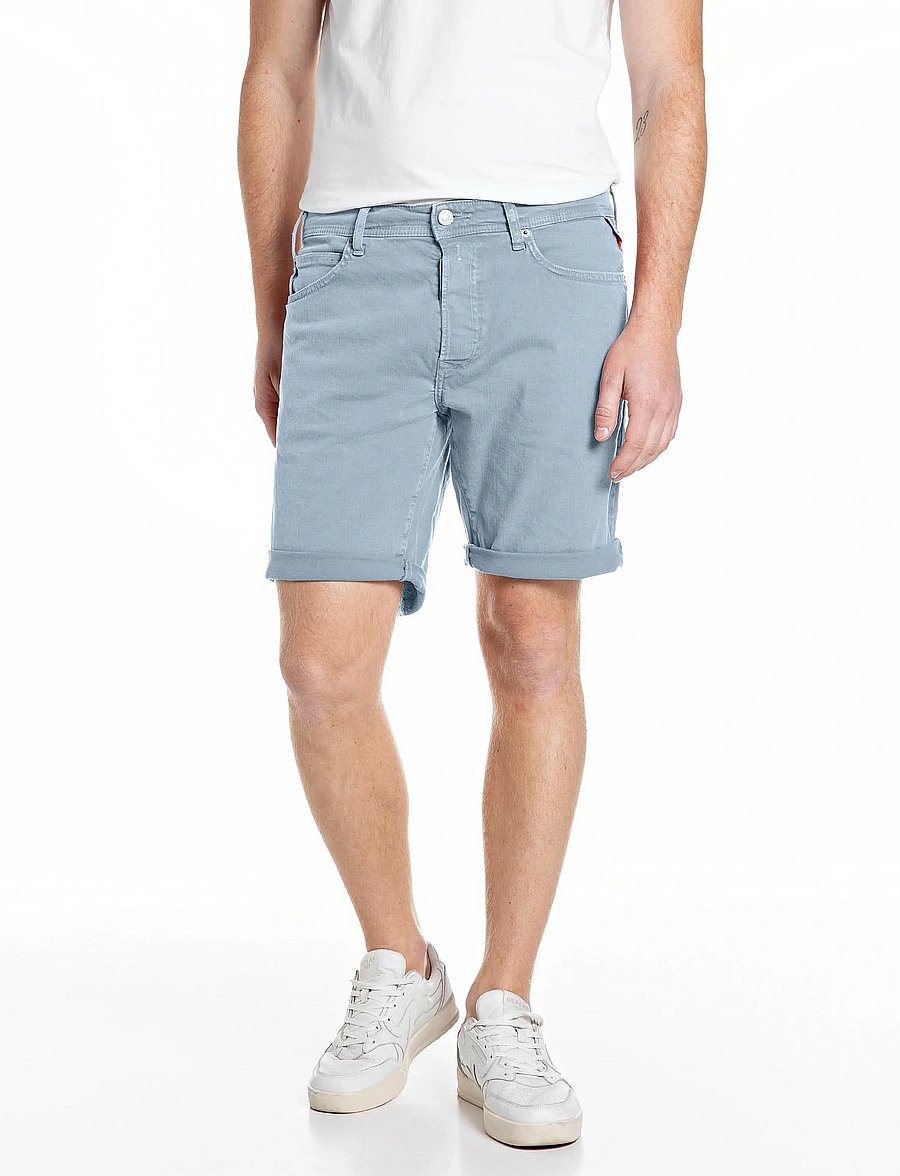 Replay - RBJ.981 SHORT Shorts TAPERED - casual shorts - blue - 0