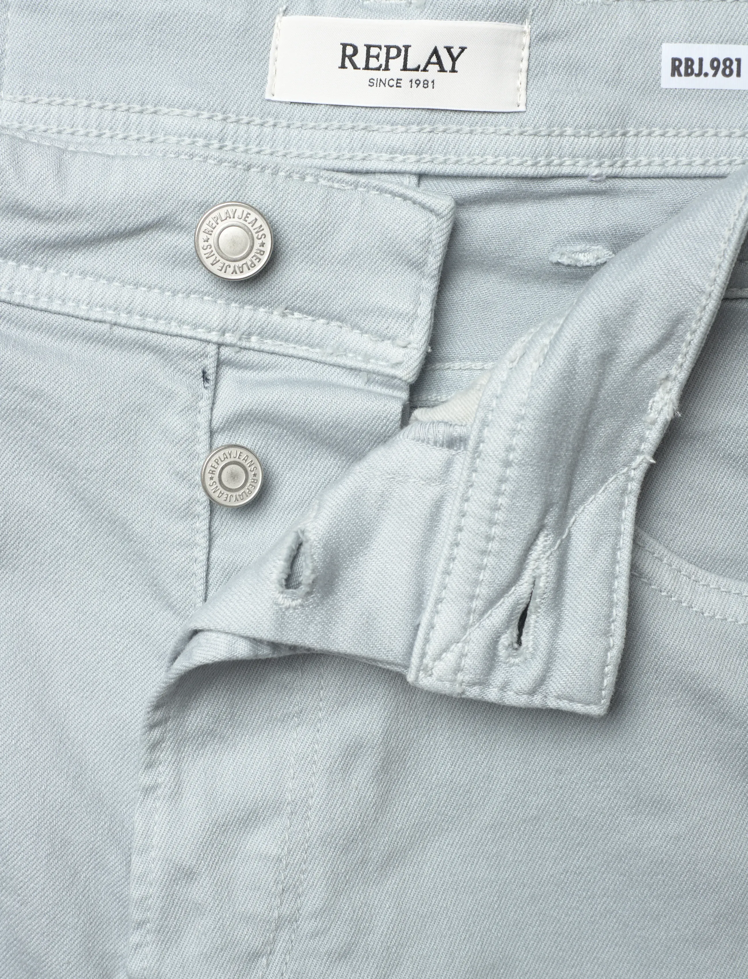 Replay - RBJ.981 SHORT Shorts TAPERED - casual shorts - blue - 5