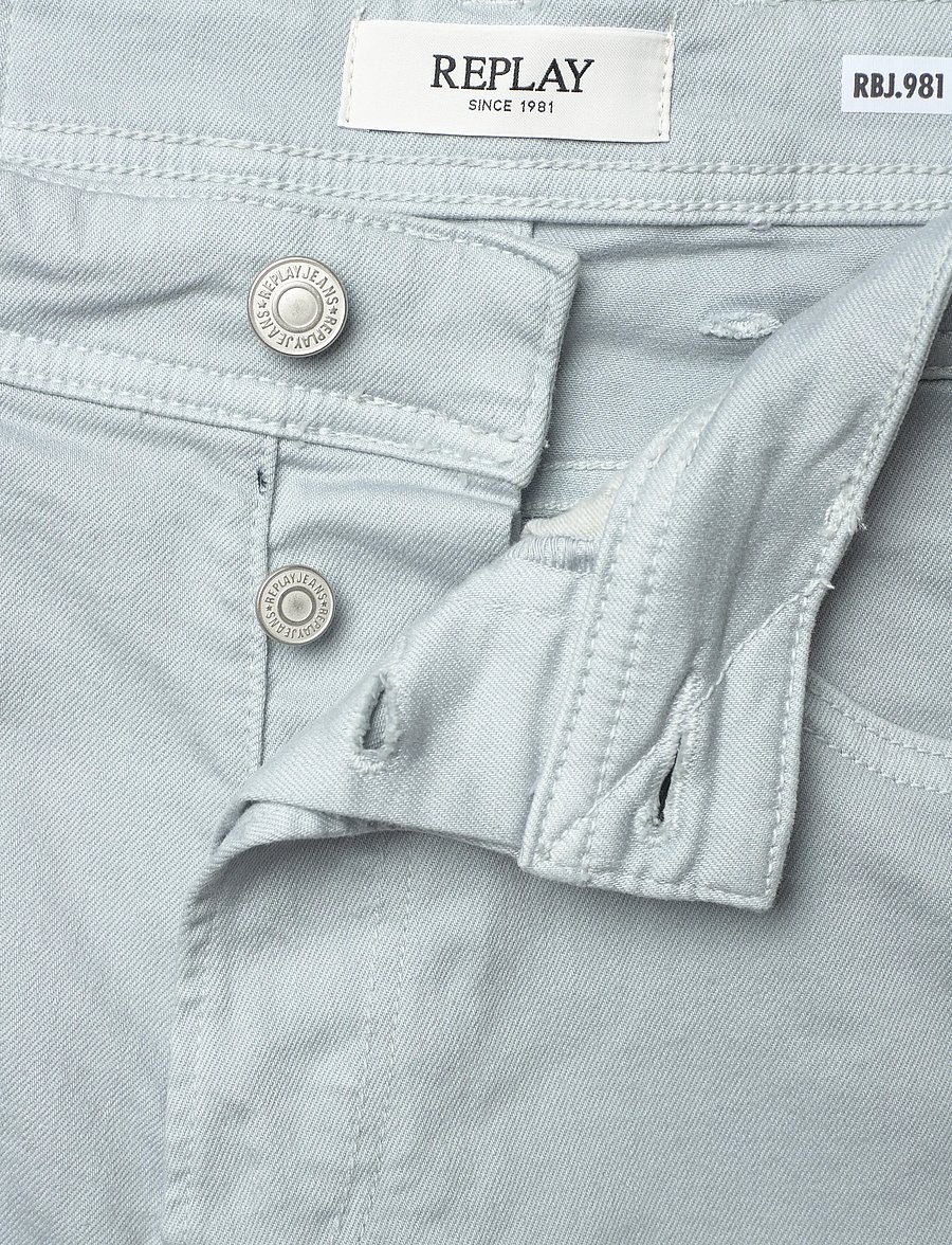 Replay - RBJ.981 SHORT Shorts TAPERED - casual shorts - blue - 5
