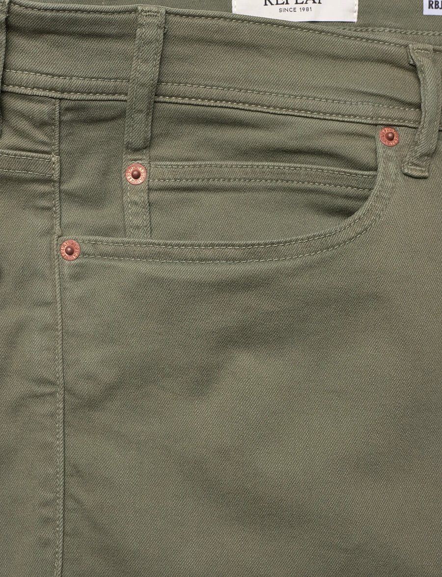 Replay - RBJ.981 SHORT Shorts TAPERED - casual shorts - green - 4