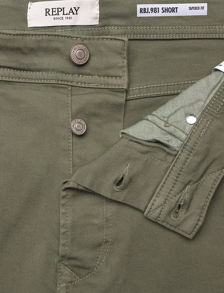 Replay - RBJ.981 SHORT Shorts TAPERED - casual shorts - green - 5
