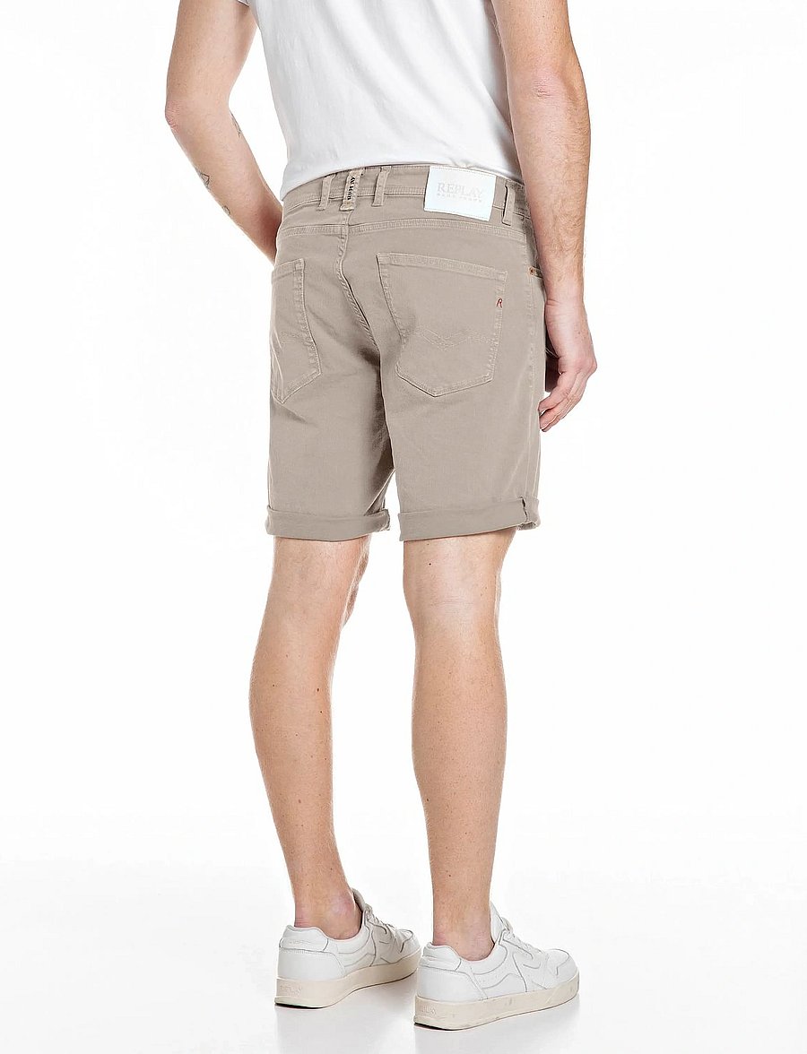 Replay - RBJ.981 SHORT Shorts TAPERED - hversdagsstuttbuxur - khaki green - 3
