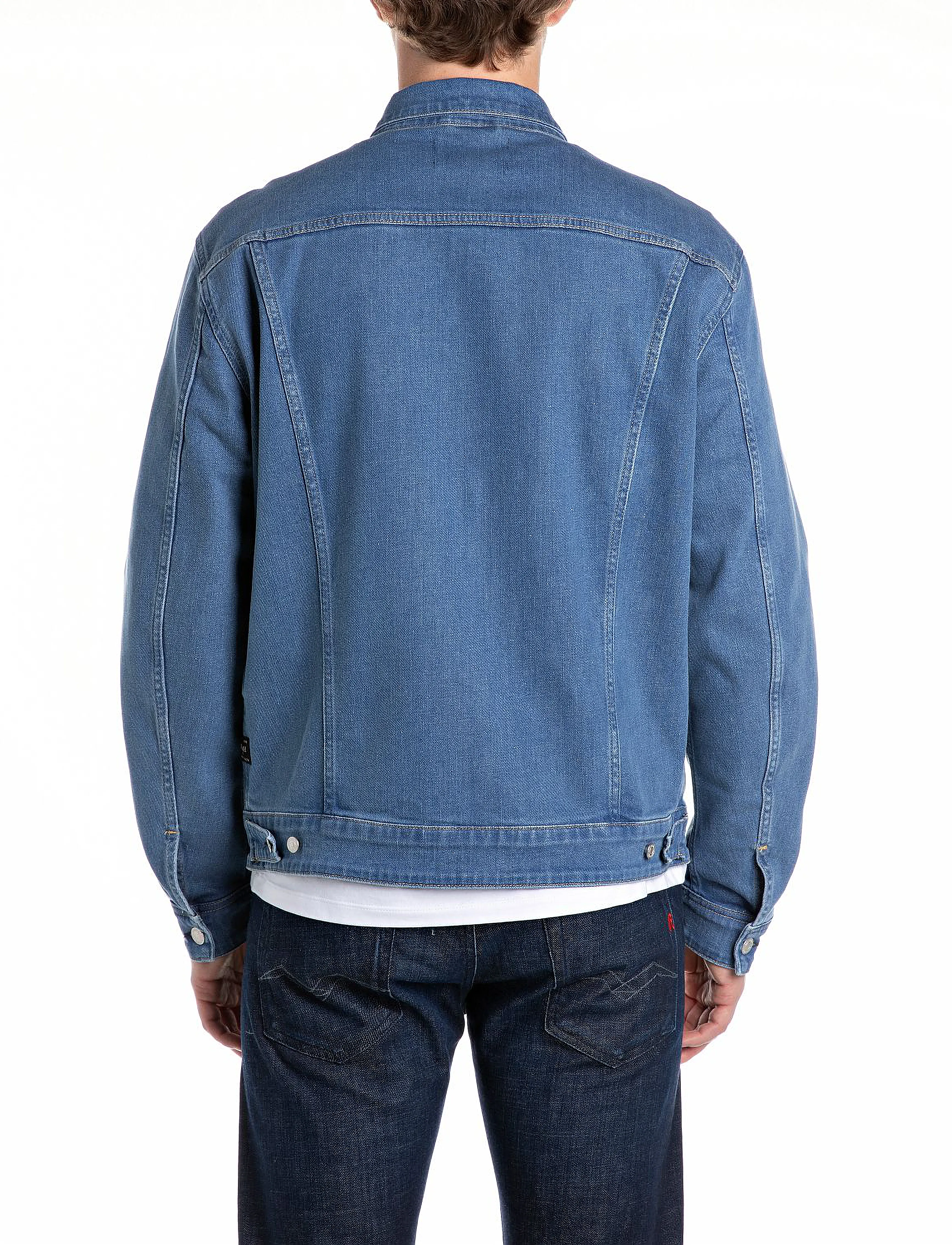 Replay - Jacket REGULAR Replay Basics - kevadjakid - blue - 3