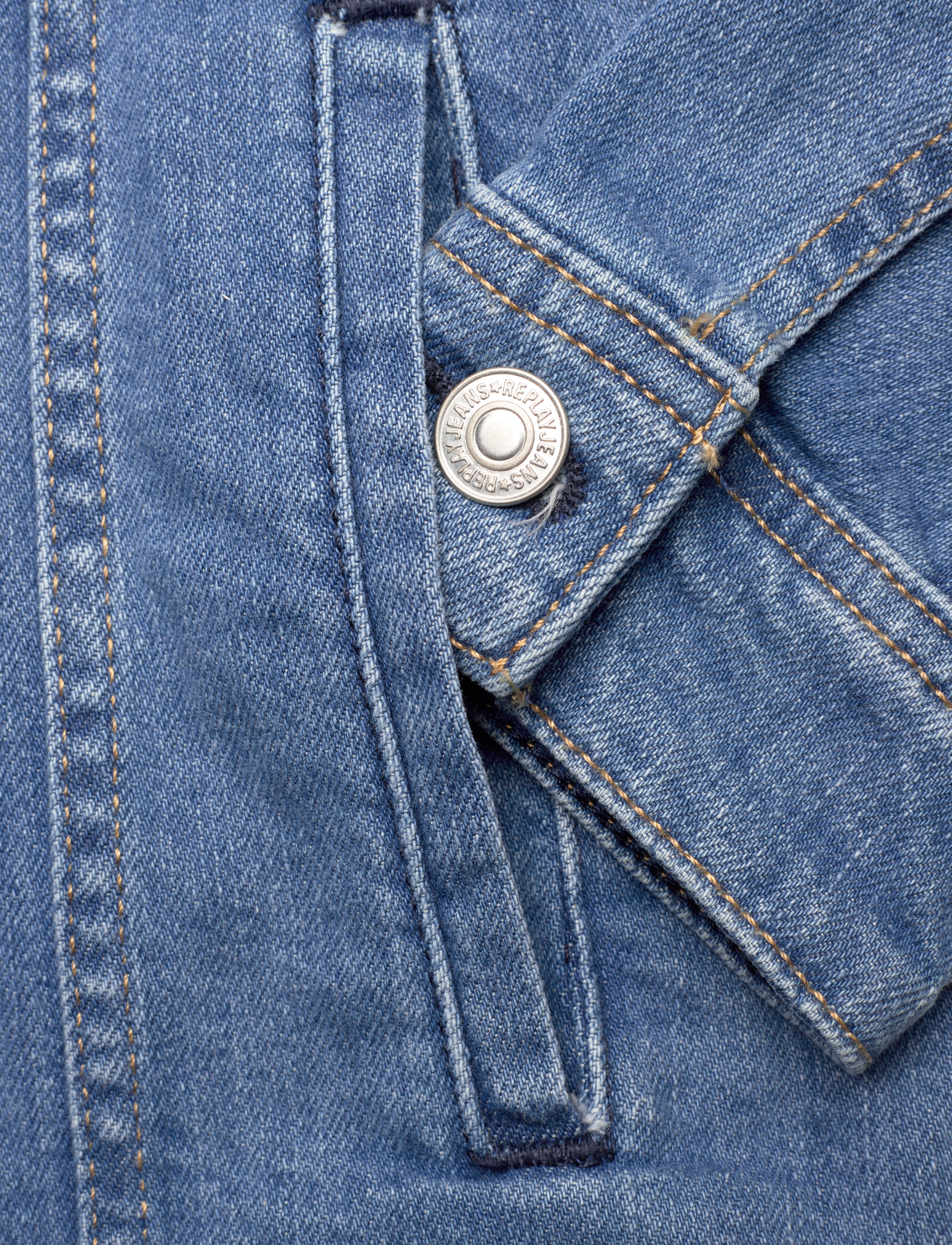 Replay - Jacket REGULAR Replay Basics - kevadjakid - blue - 5