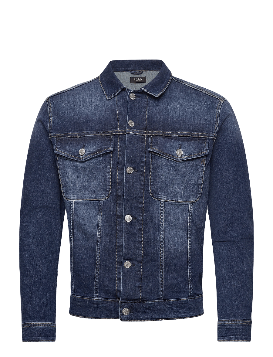 Replay - Jacket - voodrita teksajakid - blue - 0