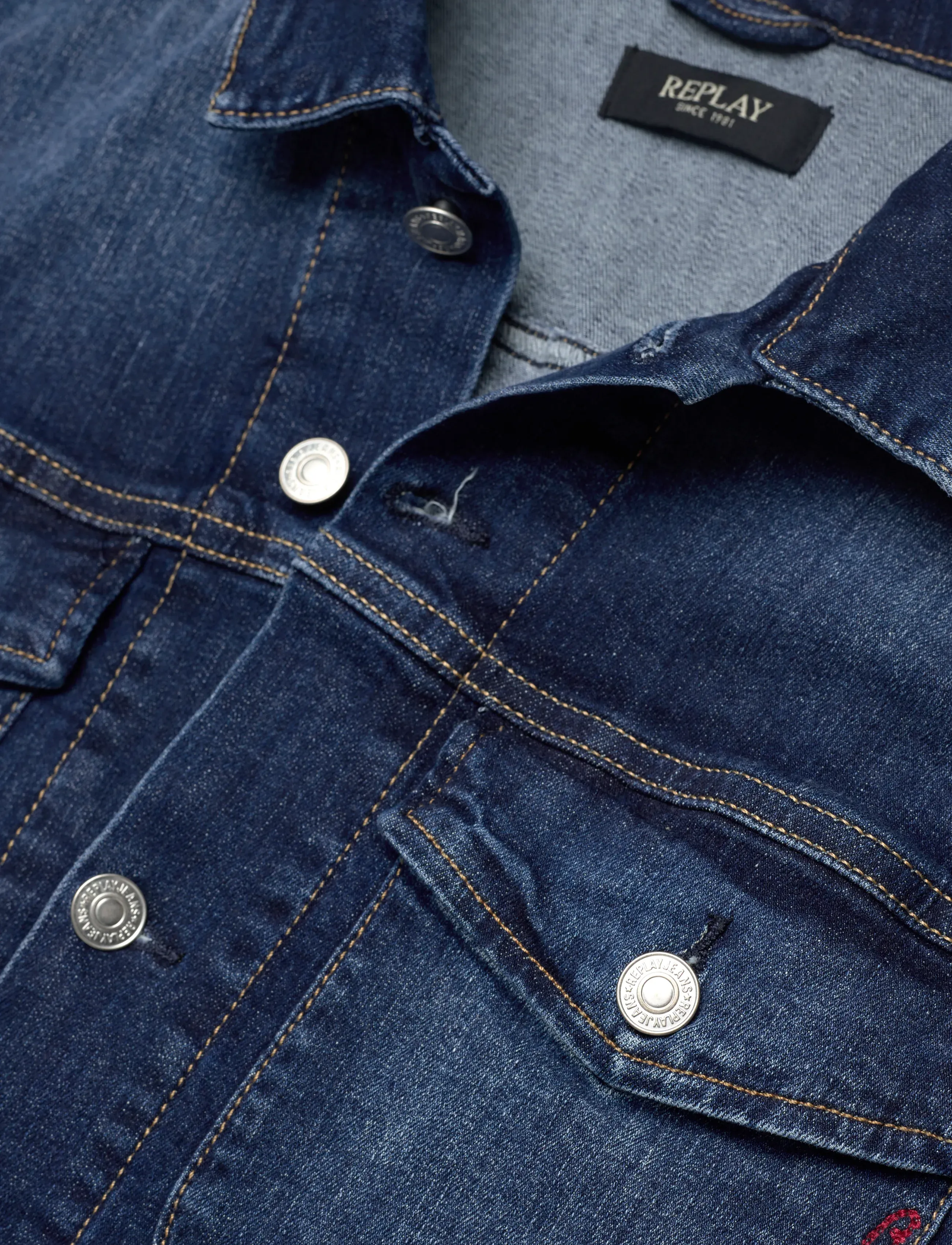 Replay - Jacket - forårsjakker - blue - 2