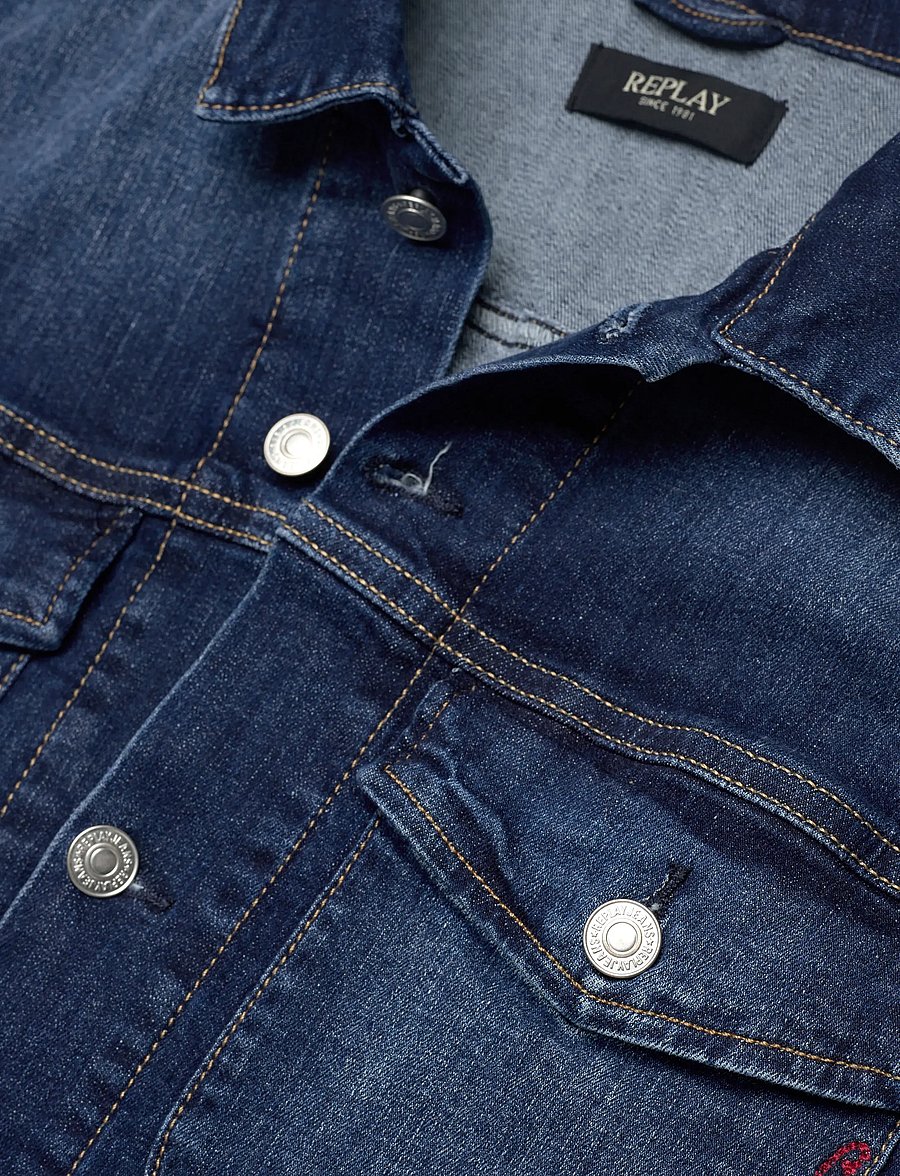 Replay - Jacket - voodrita teksajakid - blue - 2