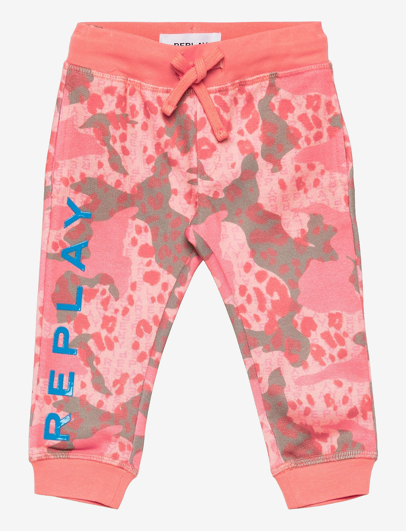Replay - Trousers - sweatpants - mimetic pink/ military/ - 0