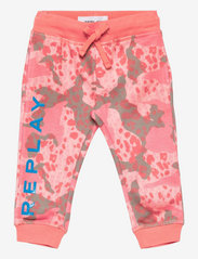 Replay - Trousers - verryttelyhousut - mimetic pink/ military/ - 0