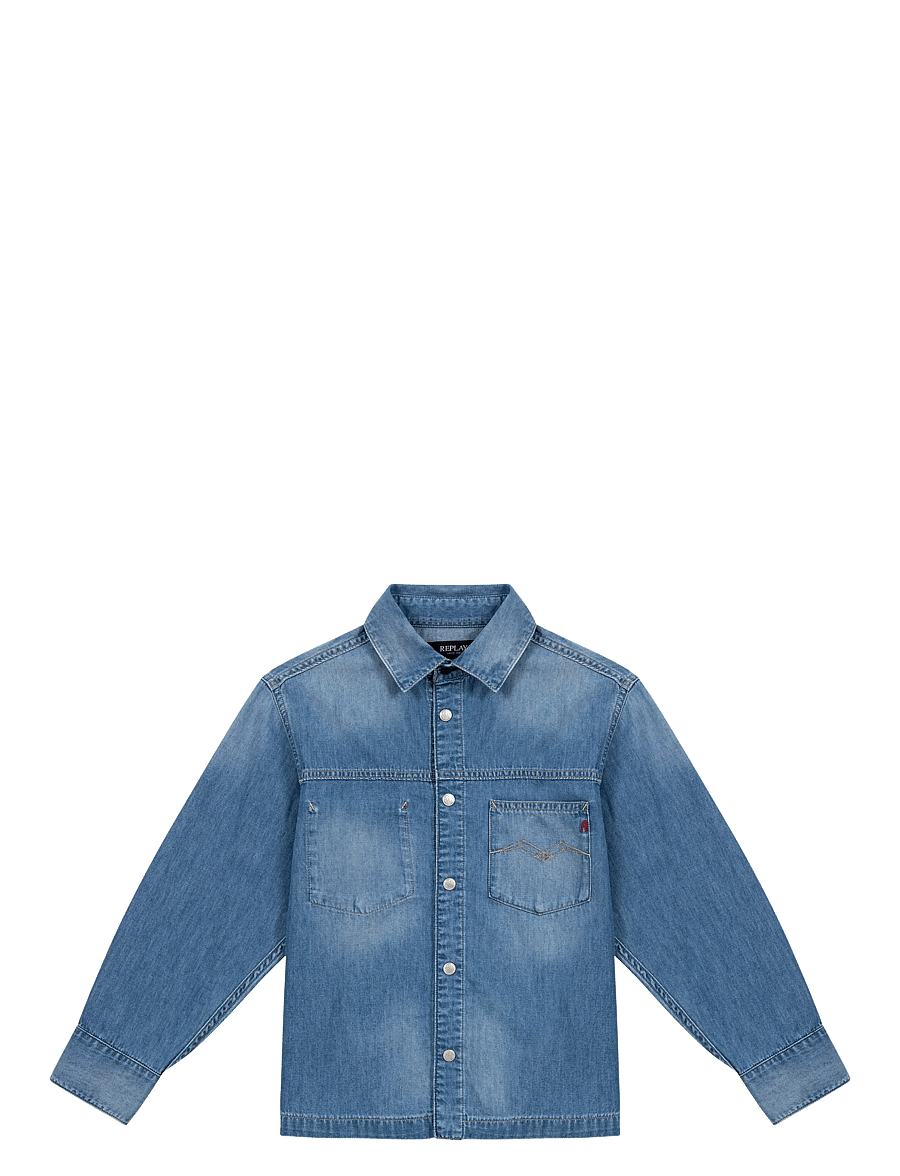 Replay - OVER DENIM Shirt - blue - 0