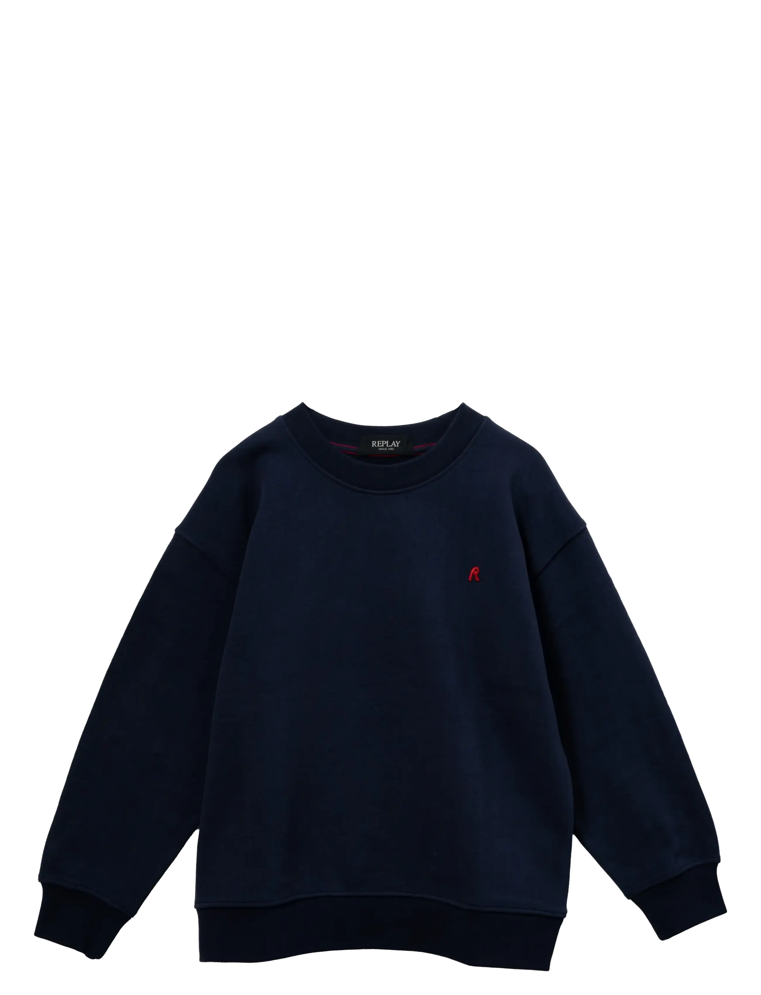 REPLAY Over Fleece Jumper Navy - 6 A - Kinder
