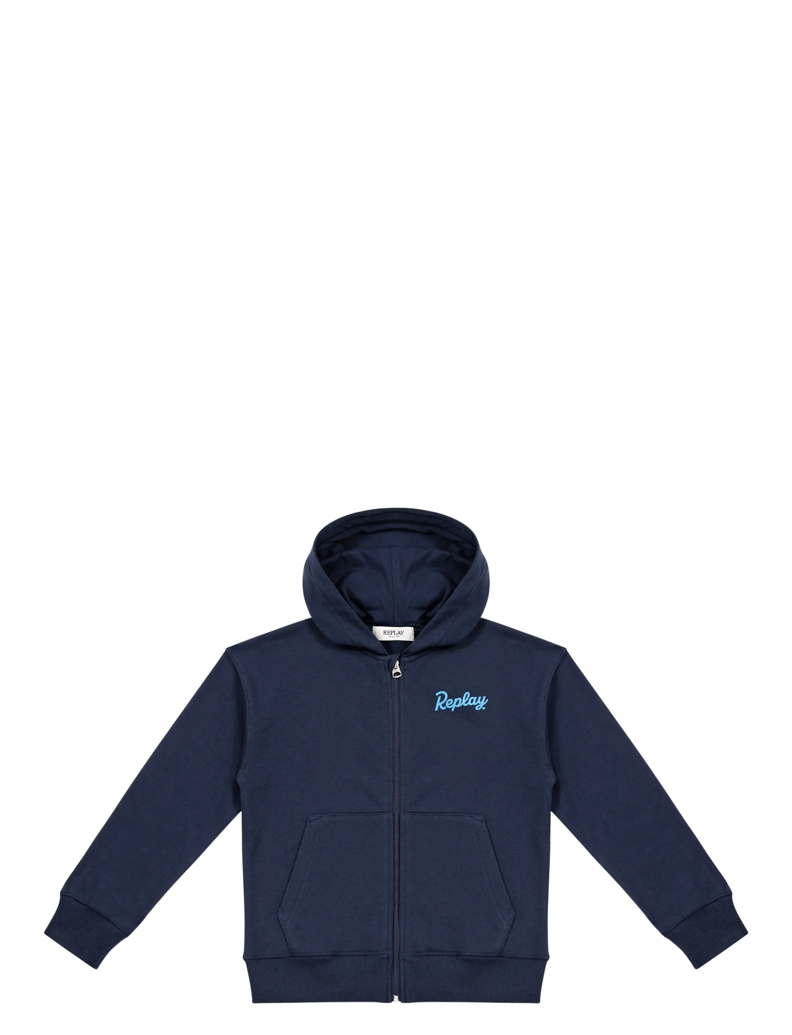 REPLAY Over Fleece Jumper Navy - 6 A - Kinder