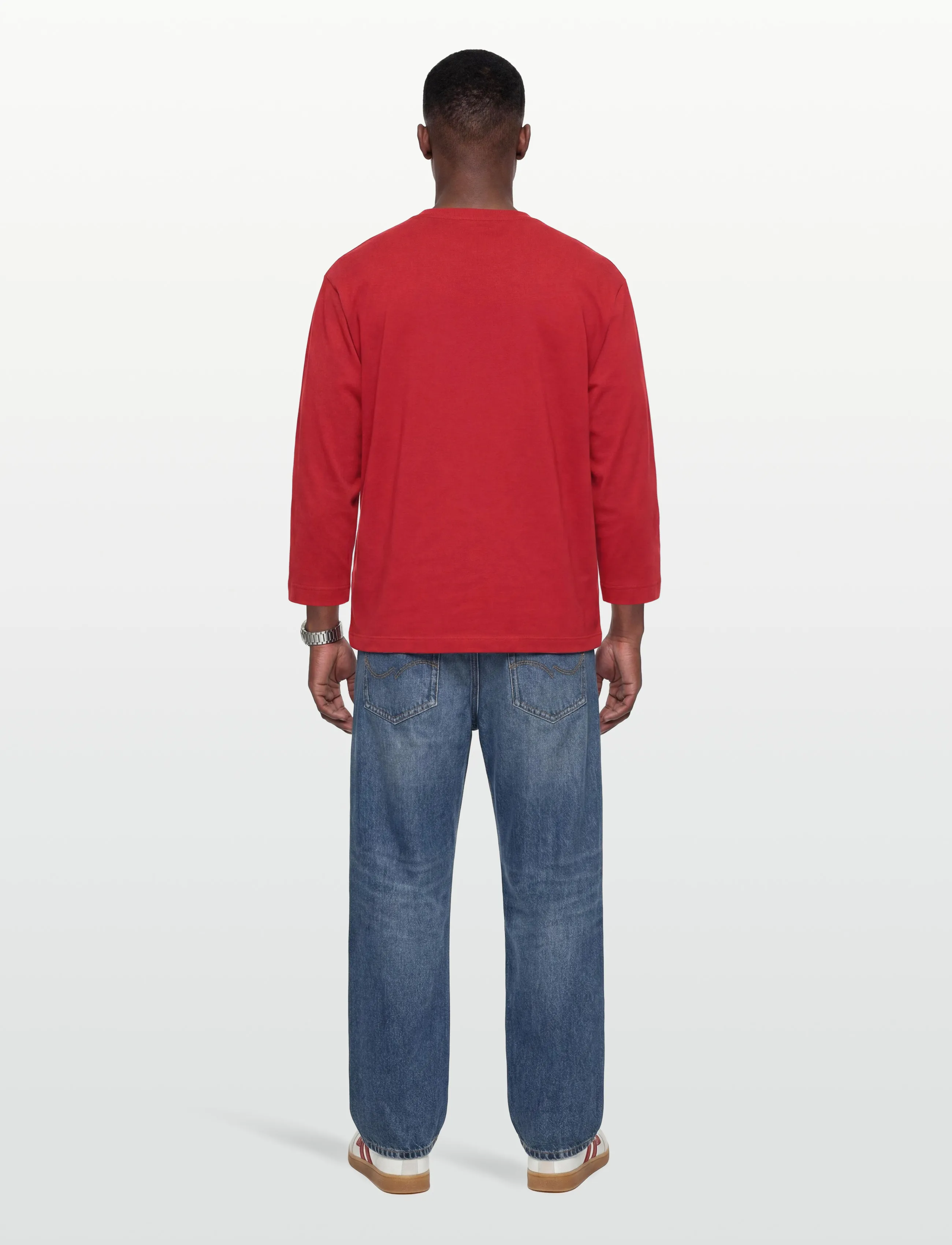 Replay - OVER   JERSEY Long-sleeved T-shirt - langärmelig - red - 4