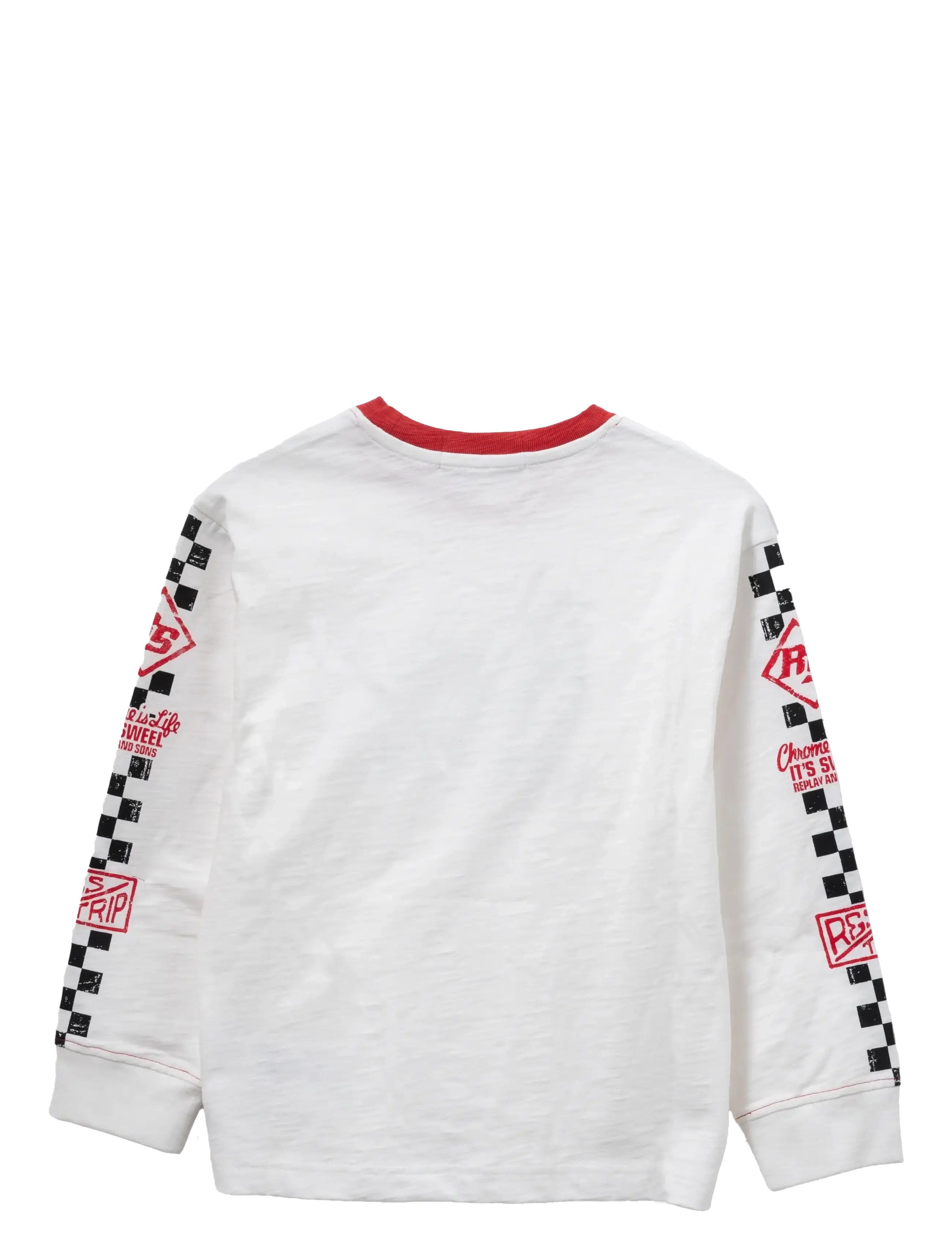 Replay - OVER   JERSEY Long-sleeved T-shirt - white - 1