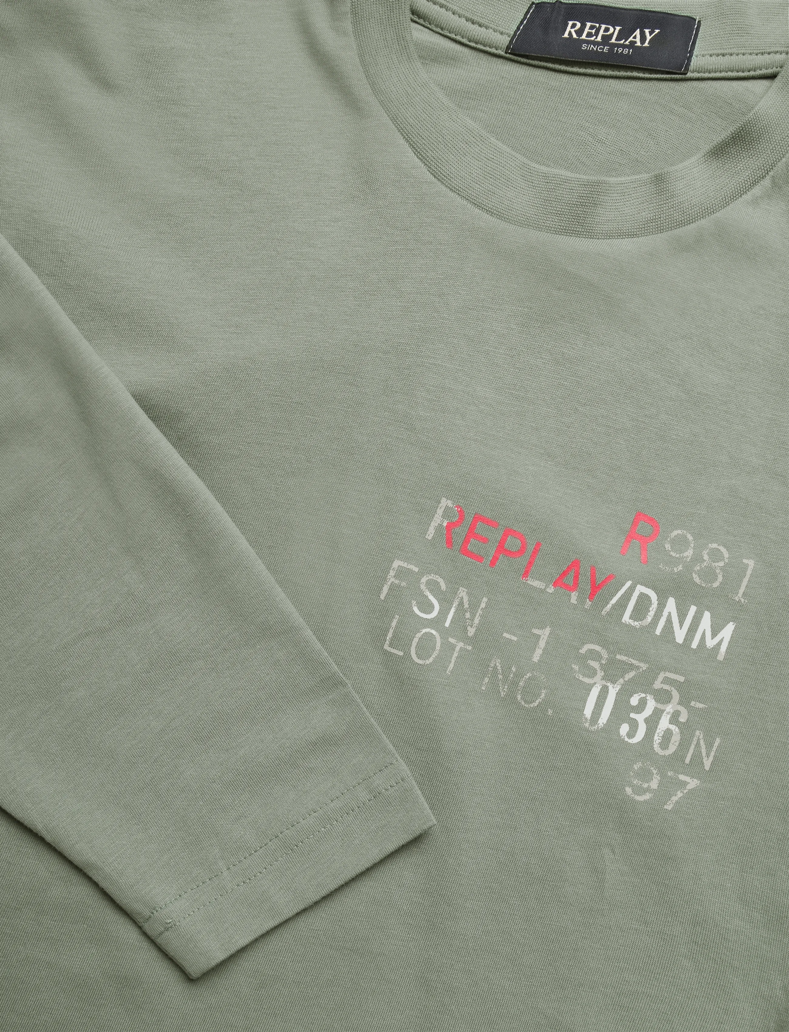 Replay - OVER   JERSEY Long-sleeved T-shirt - green - 2