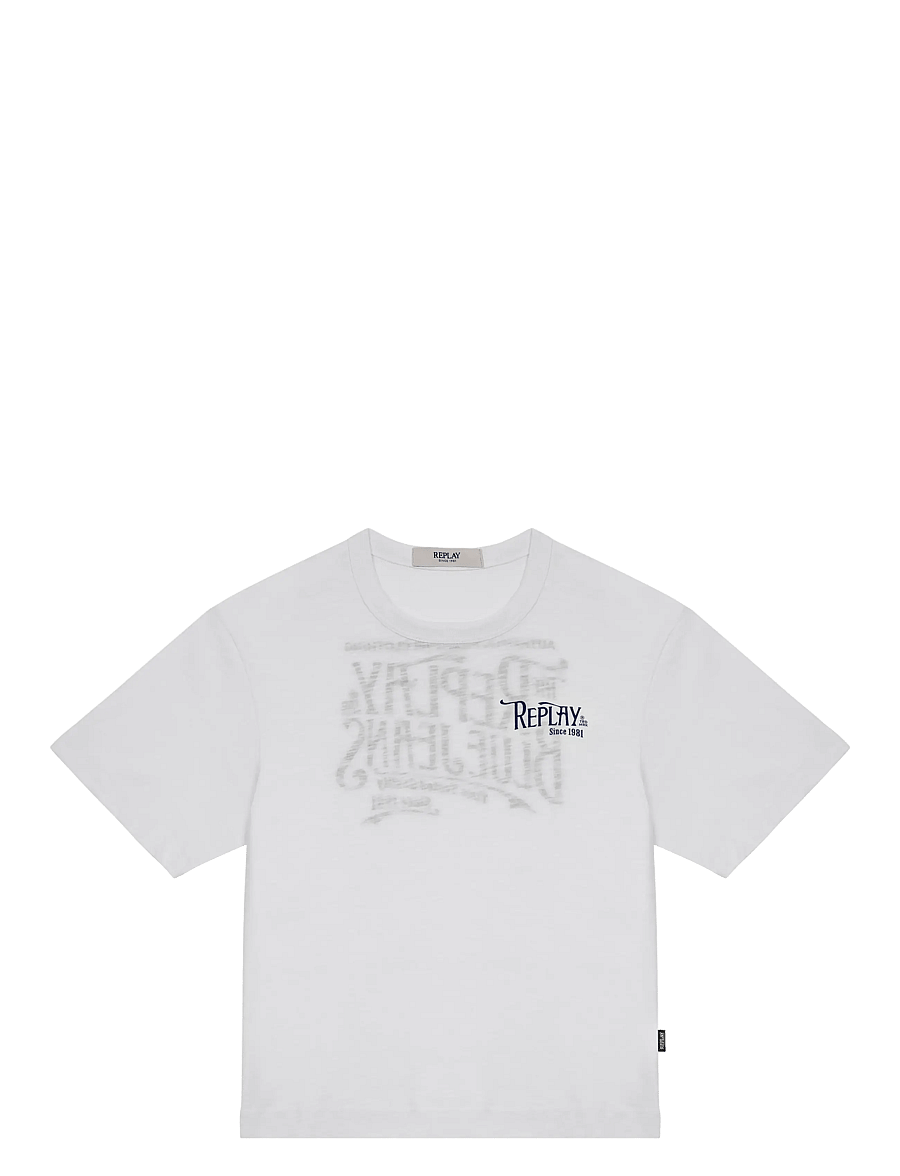 Replay - OVER JERSEY T-Shirt - white - 1