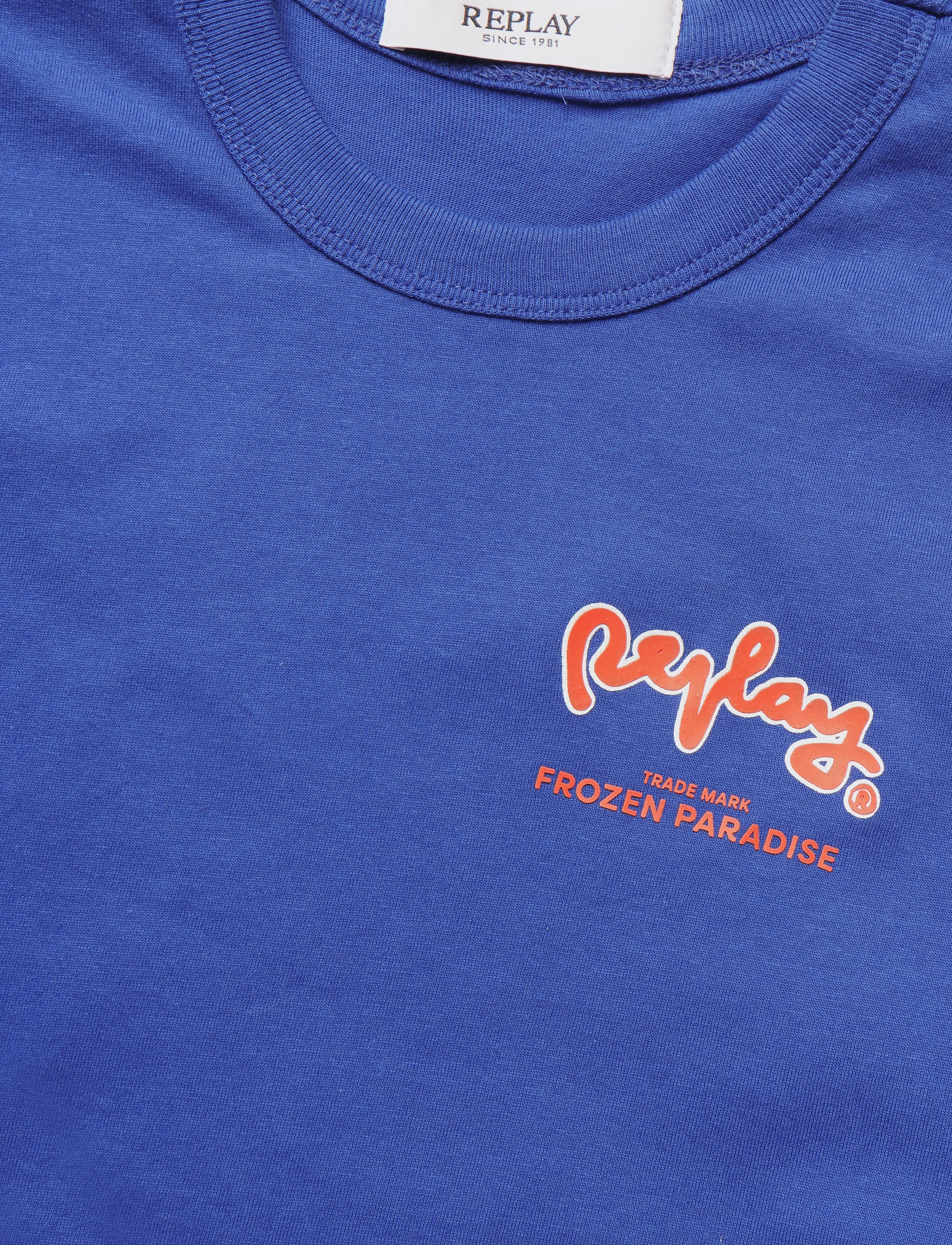 Replay - OVER   JERSEY T-ShirtROYAL BLUE - lühikeste varrukatega t-särgid - blue - 2