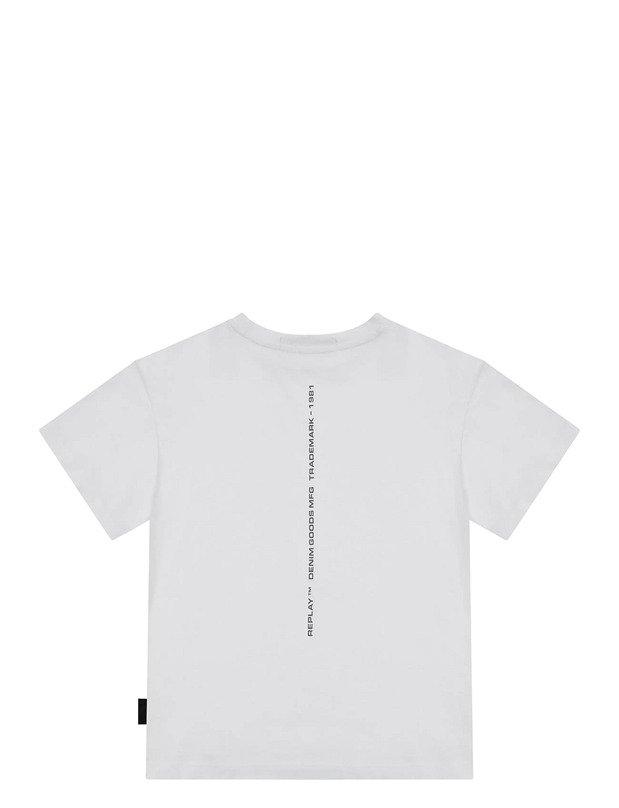 Replay - OVER Replay Basics JERSEY T-Shirt - lühikeste varrukatega t-särgid - white - 1