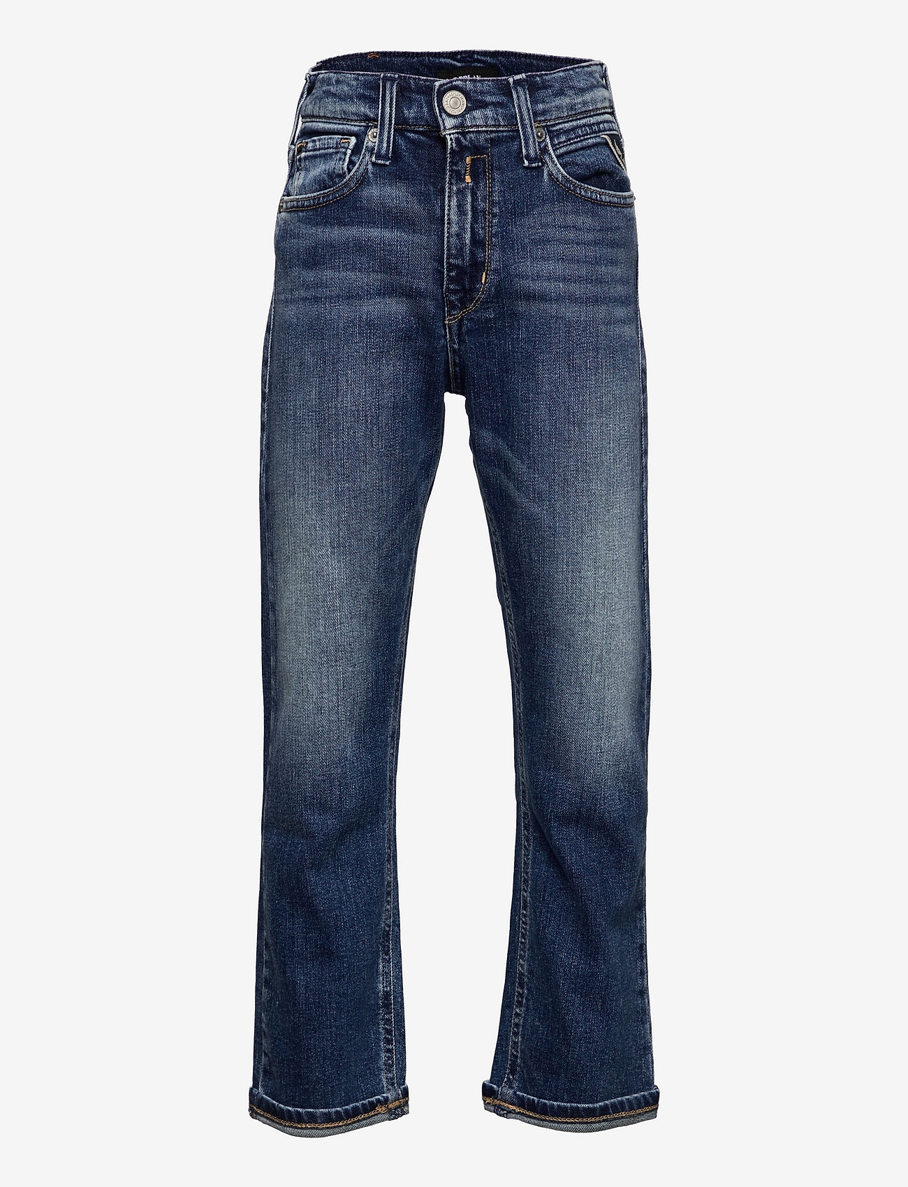 Replay - THAD Trousers BOYFRIEND - regular jeans - dark blue - 0