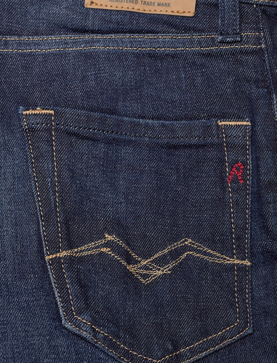 Replay - THAD REGULAR DENIM Trousers MEDIUM BLUE - loose jeans - blue - 5
