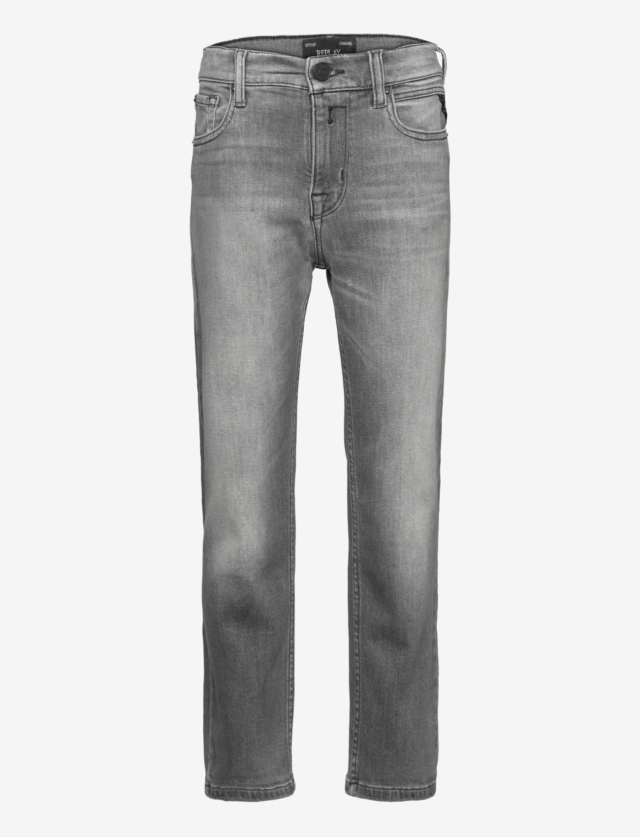 Replay - THAD Trousers BOYFRIEND - loose jeans - grey - 0