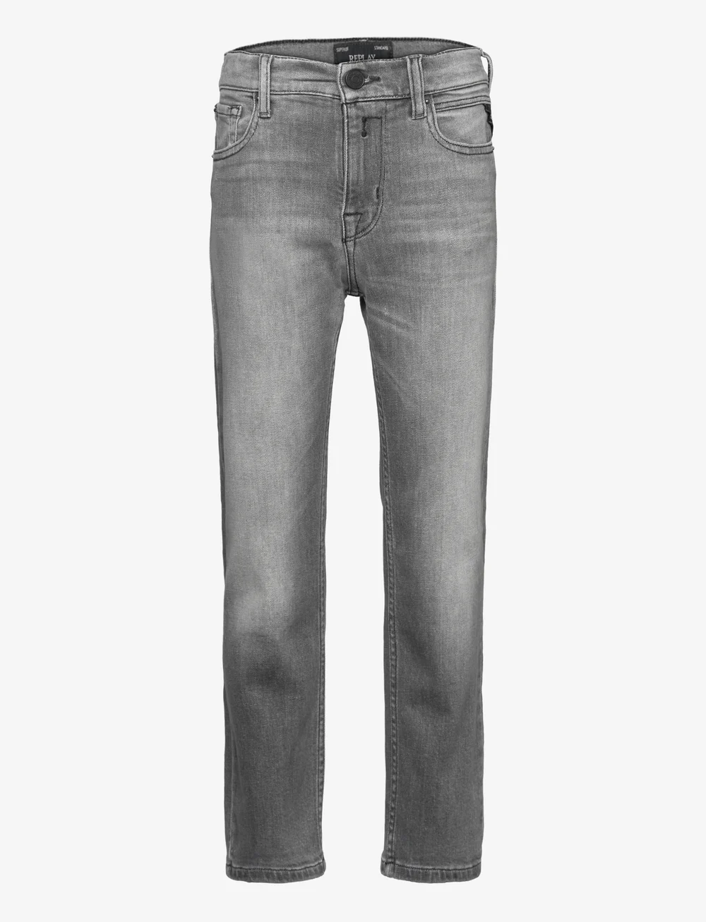 Replay - THAD Trousers BOYFRIEND - loose jeans - grey - 0