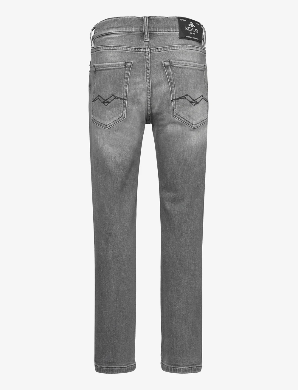 Replay - THAD Trousers BOYFRIEND - loose jeans - grey - 1