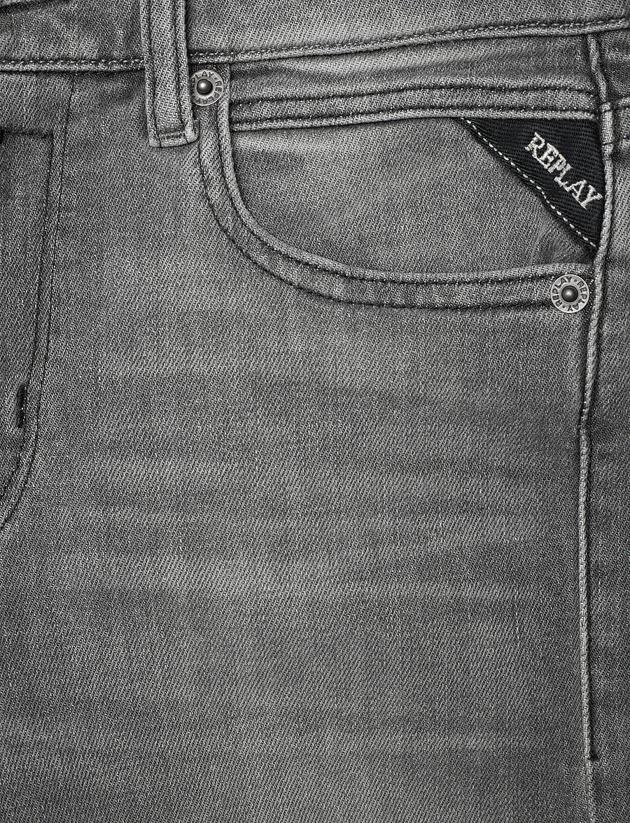 Replay - THAD Trousers BOYFRIEND - rúmar gallabuxur - grey - 3