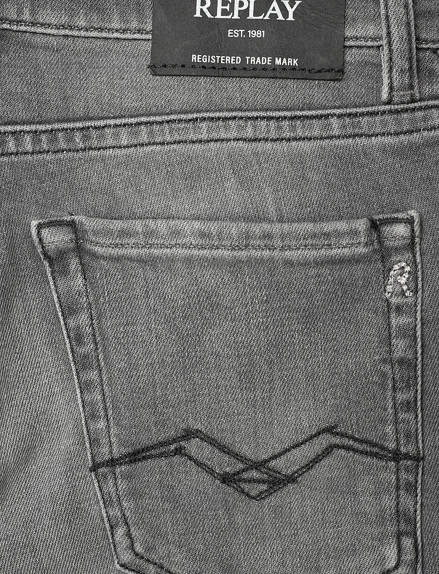 Replay - THAD Trousers BOYFRIEND - rúmar gallabuxur - grey - 5